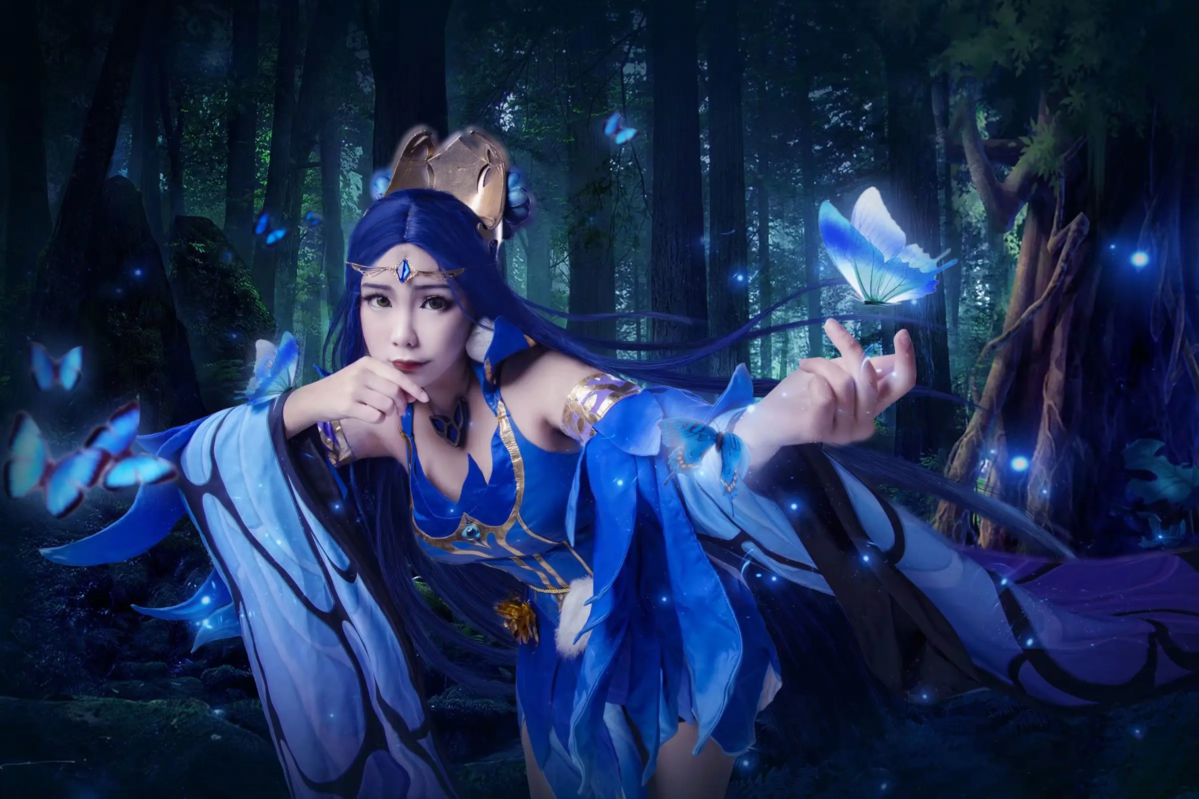 貂蝉仲夏夜之梦cosplay-公众号小姨ai