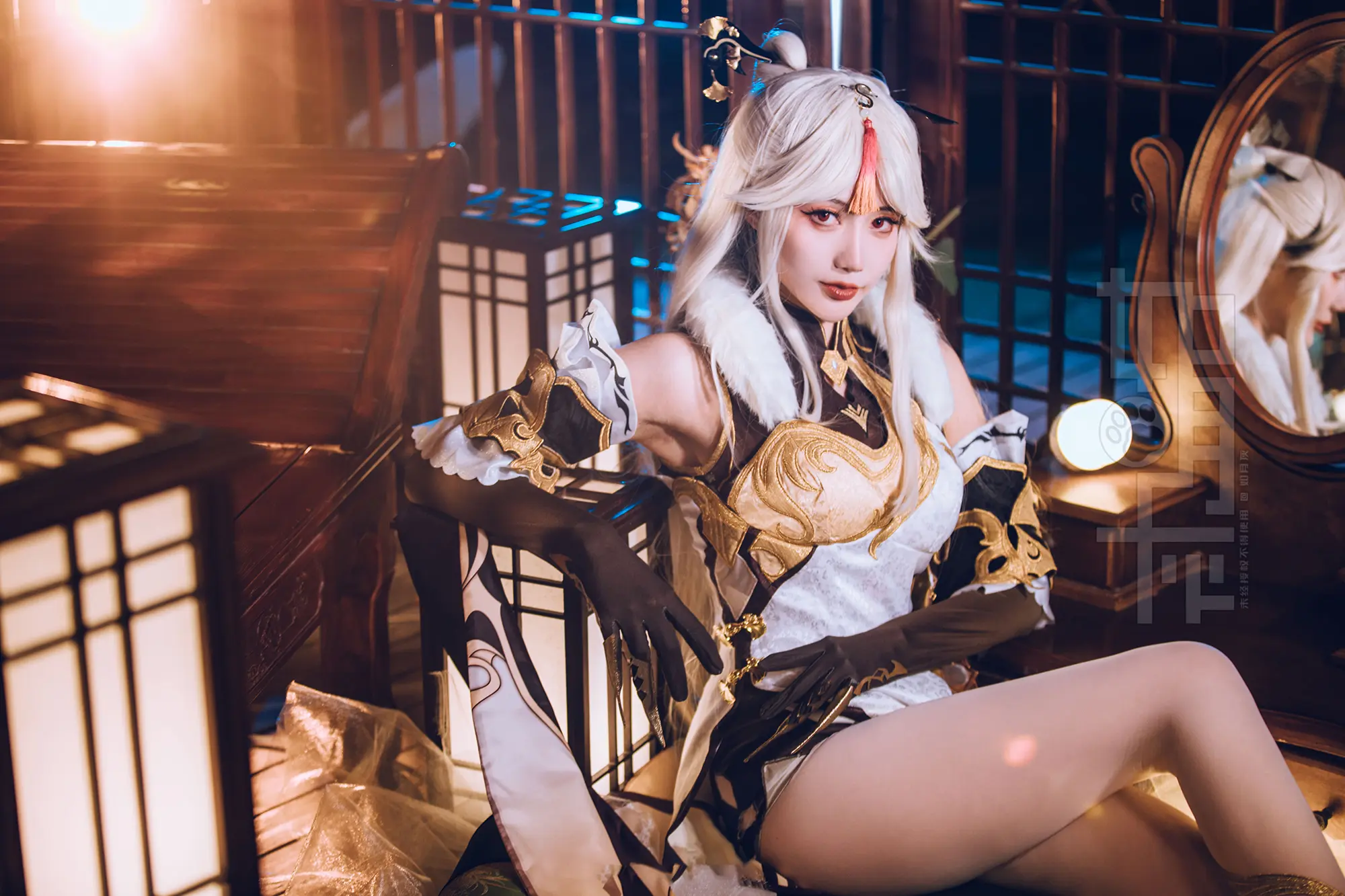 《原神》流风眷堇庭凝光cosplay-公众号小姨ai