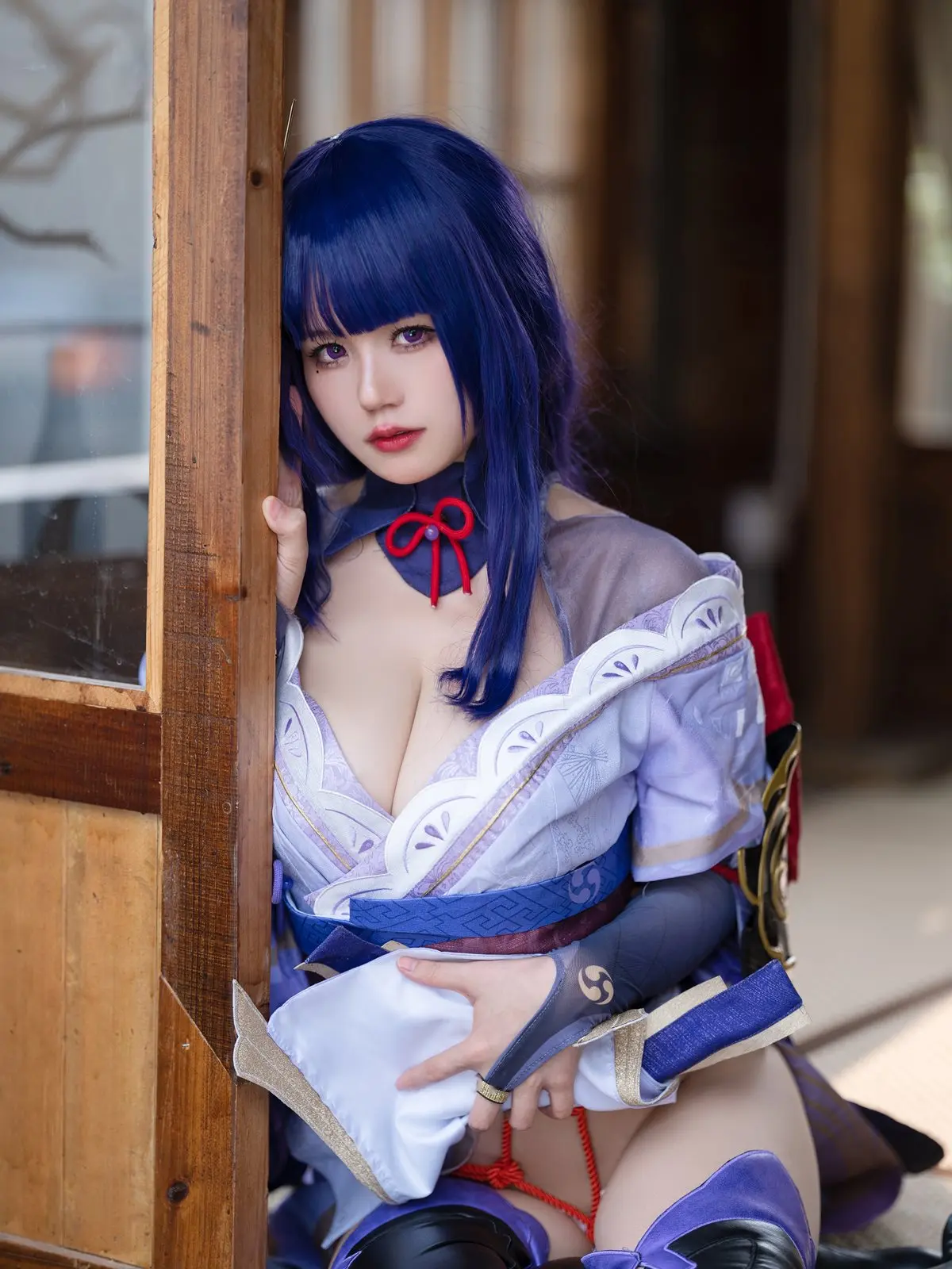 人气Coser@小仓千代 原神 雷电将军