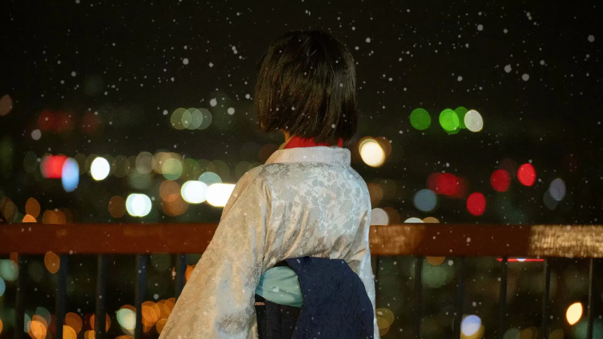 《空の境界》俯瞰风景 両儀式COSPLAY-公众号小姨ai