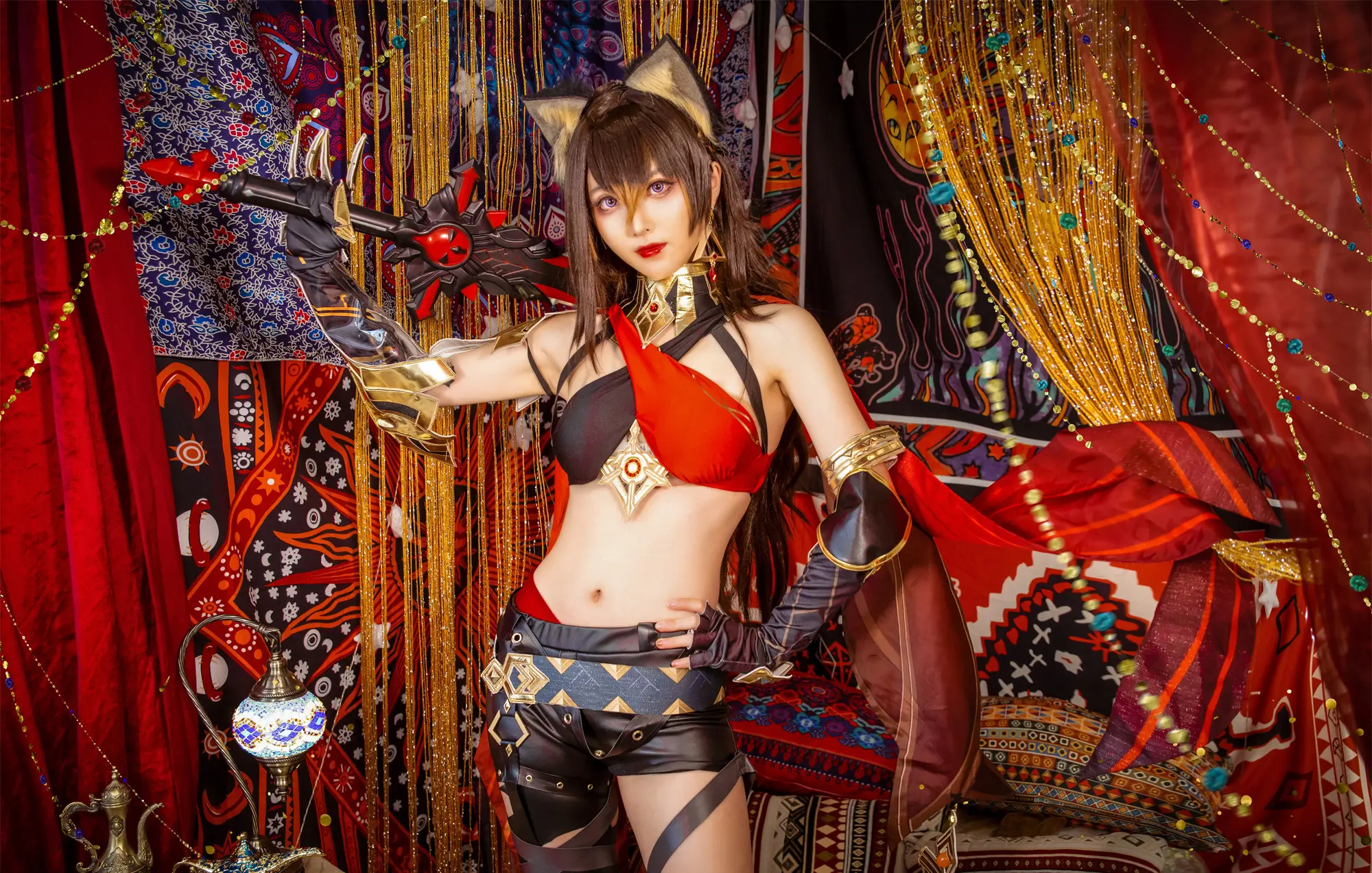 《原神》迪希雅cosplay-公众号小姨ai