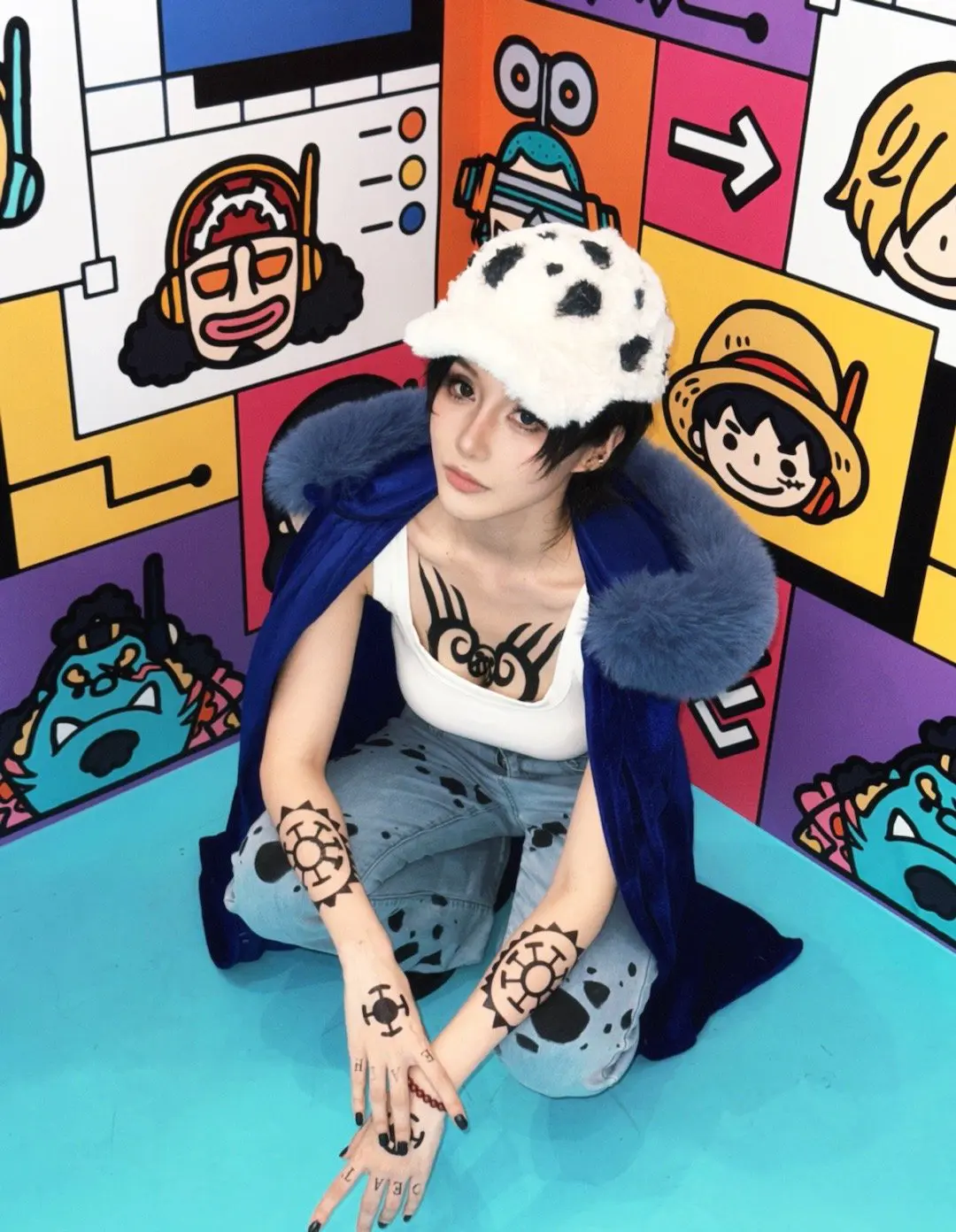 《航海王》女版罗cosplay-公众号小姨ai