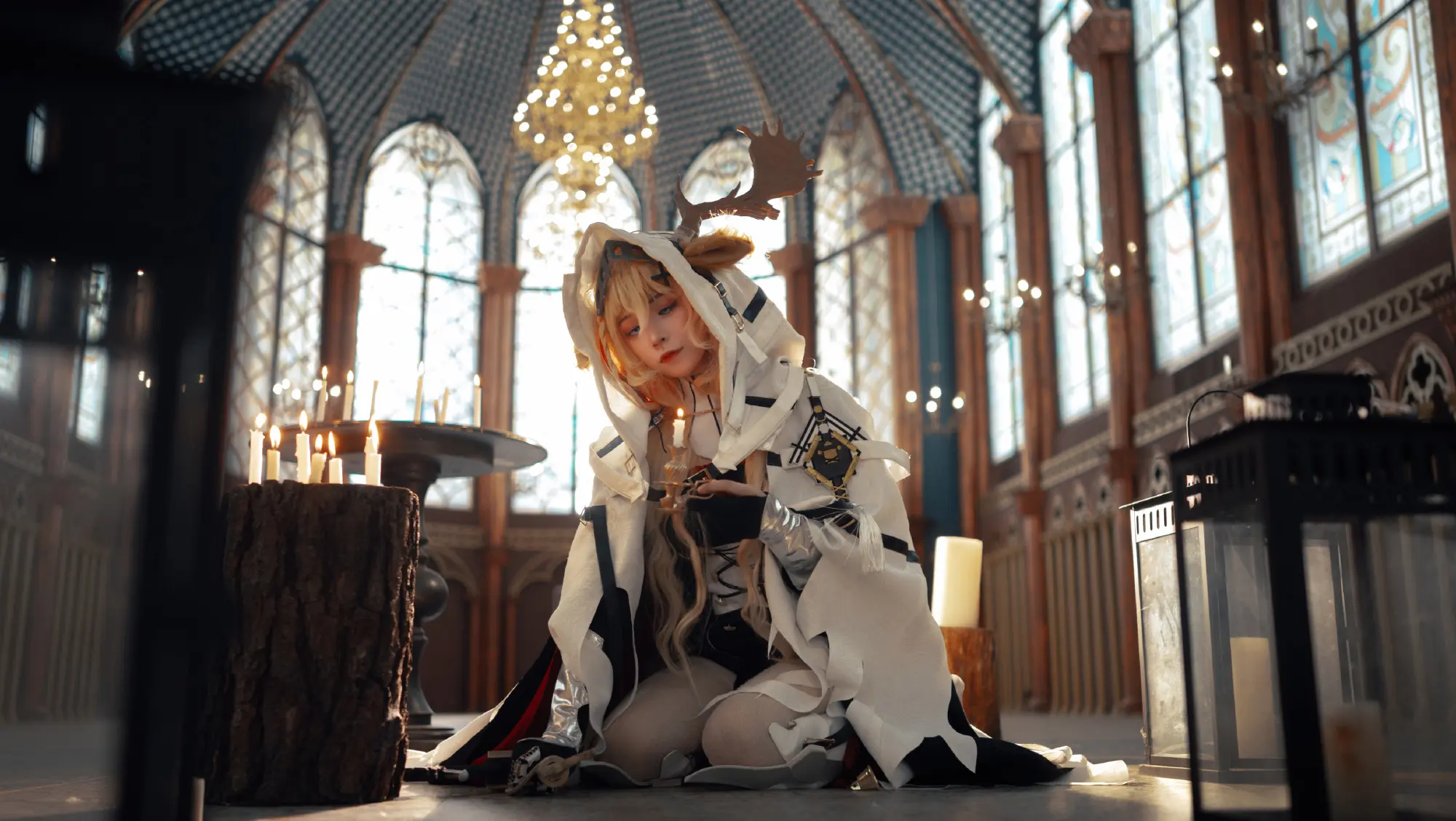 《明日方舟》薇薇安娜cosplay-公众号小姨ai