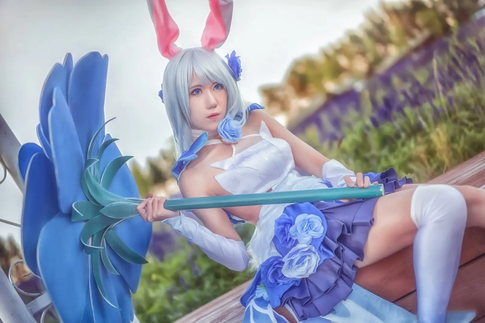 王者荣耀 公孙离花间舞cosplay-公众号小姨ai
