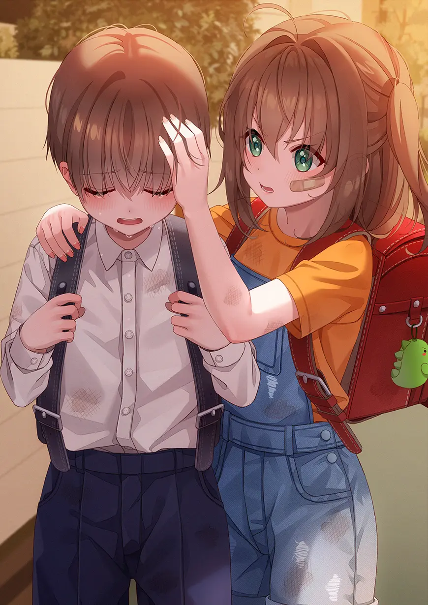 [pixiv]P站官网图集有怪踩月而来，美如秋水，清如山河-公众号小姨ai
