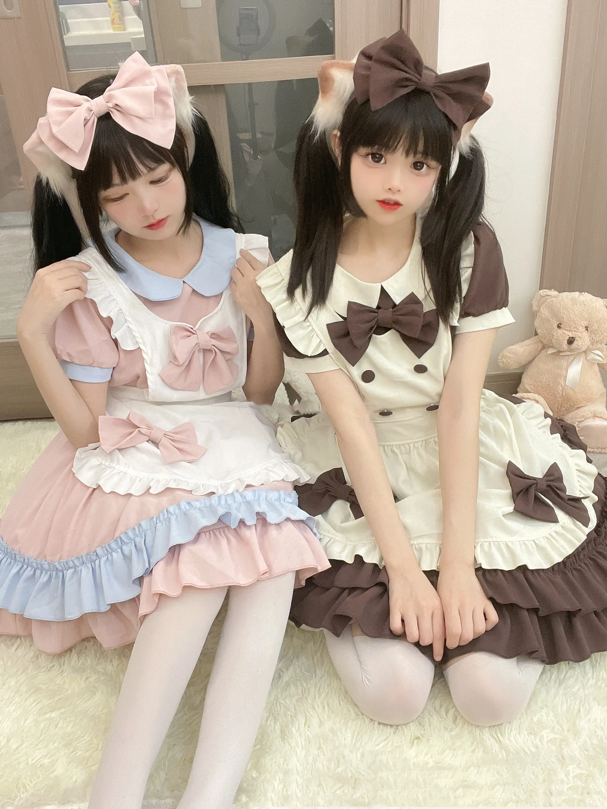 双子小女仆Lolita-公众号小姨ai