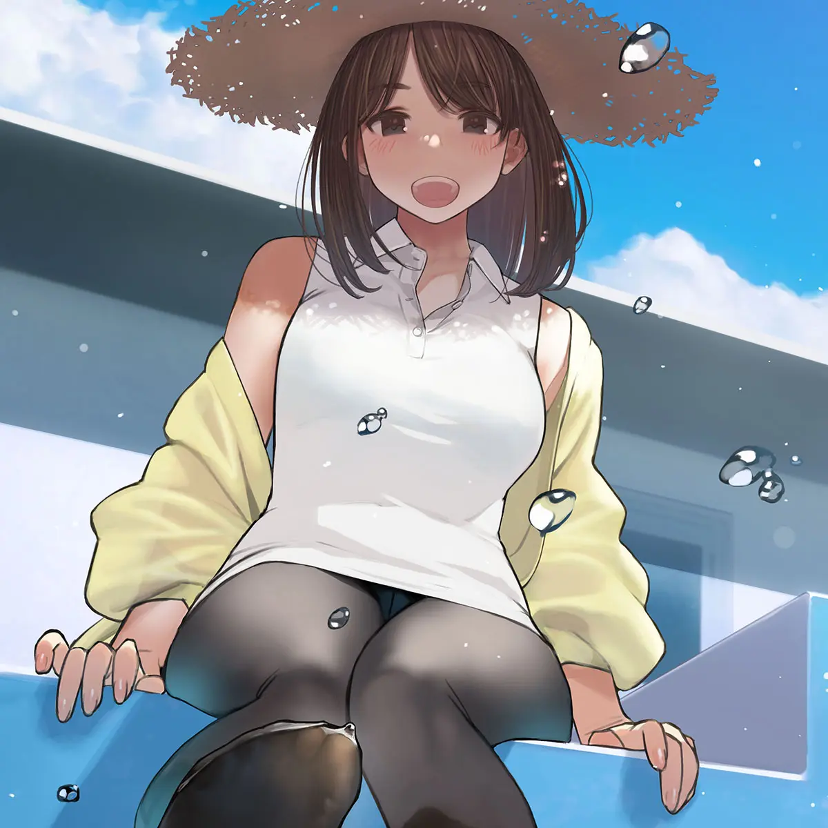 [pixiv]P站官网图集思念带着一种默默地忧伤，去追寻那飞翔的翅膀。-公众号小姨ai