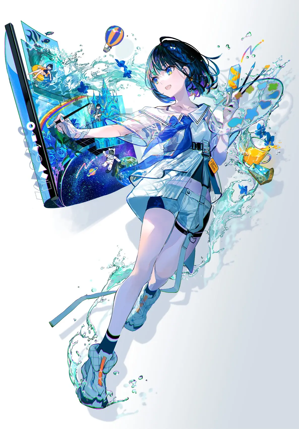 P站PIXIV 809日推热搜美图-公众号小姨ai