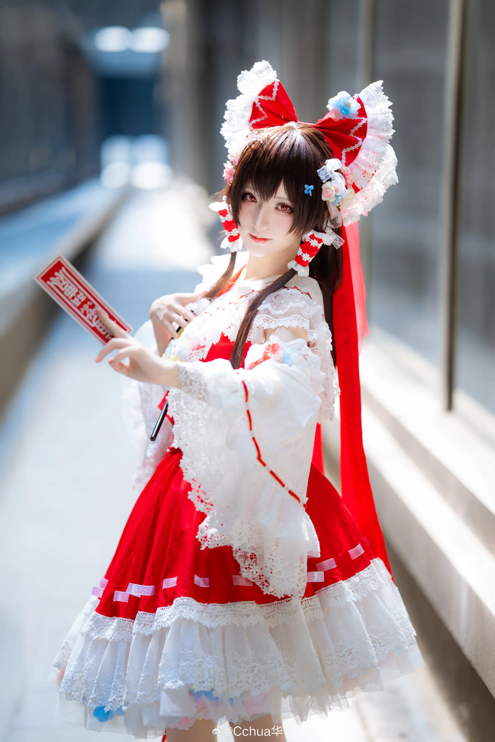 动漫Coser@Cchua华 东方project-公众号小姨ai