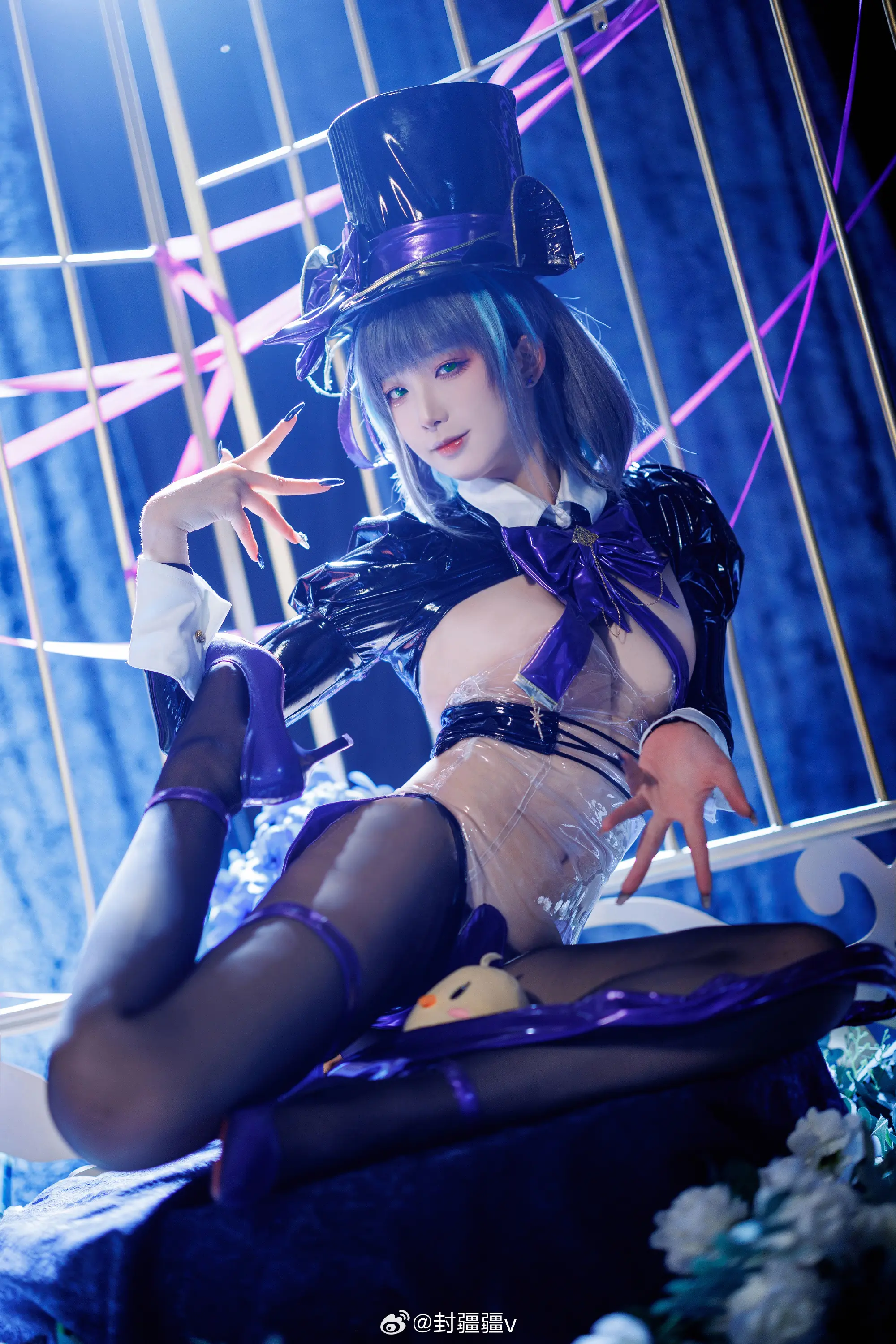 COSPLAY 碧蓝航线 柴郡魔术师～绚烂夜梦@封疆疆v COSPLAY-第6张