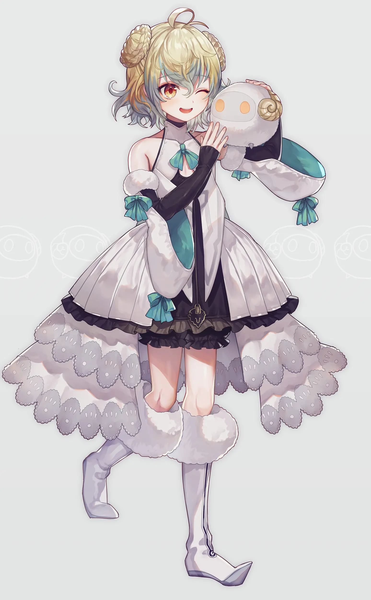 【P站画师】P站官网 PIXIV アバンドン蘭花的插画作品