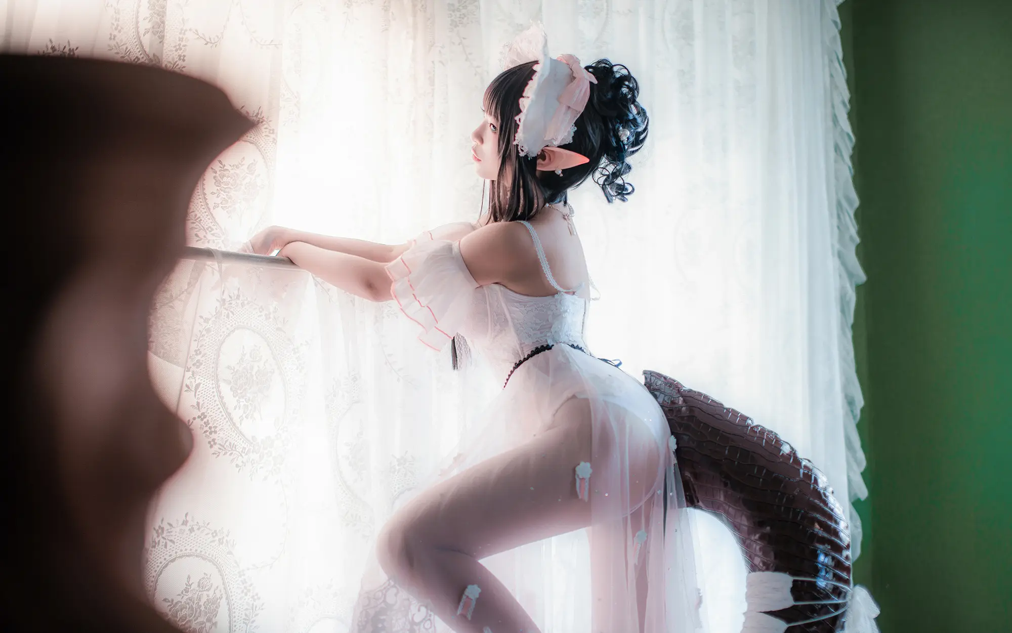 《明日方舟》森蚺·芭蕾cosplay-公众号小姨ai