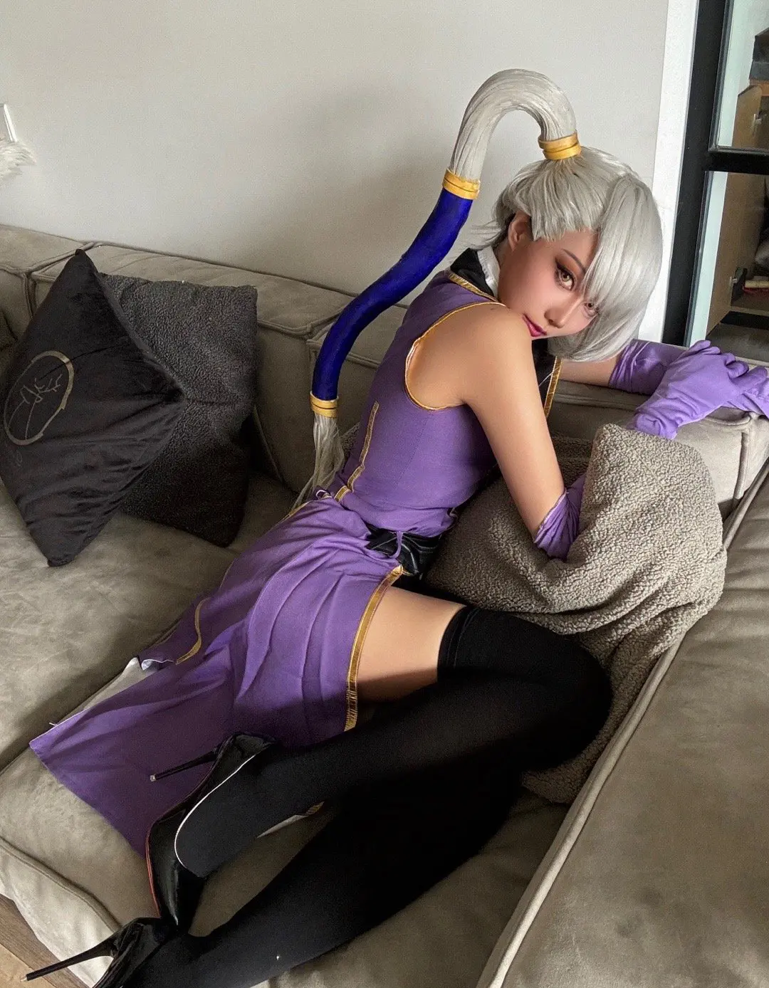 《Code Geass 反叛的鲁路修》维蕾塔·努cosplay-公众号小姨ai