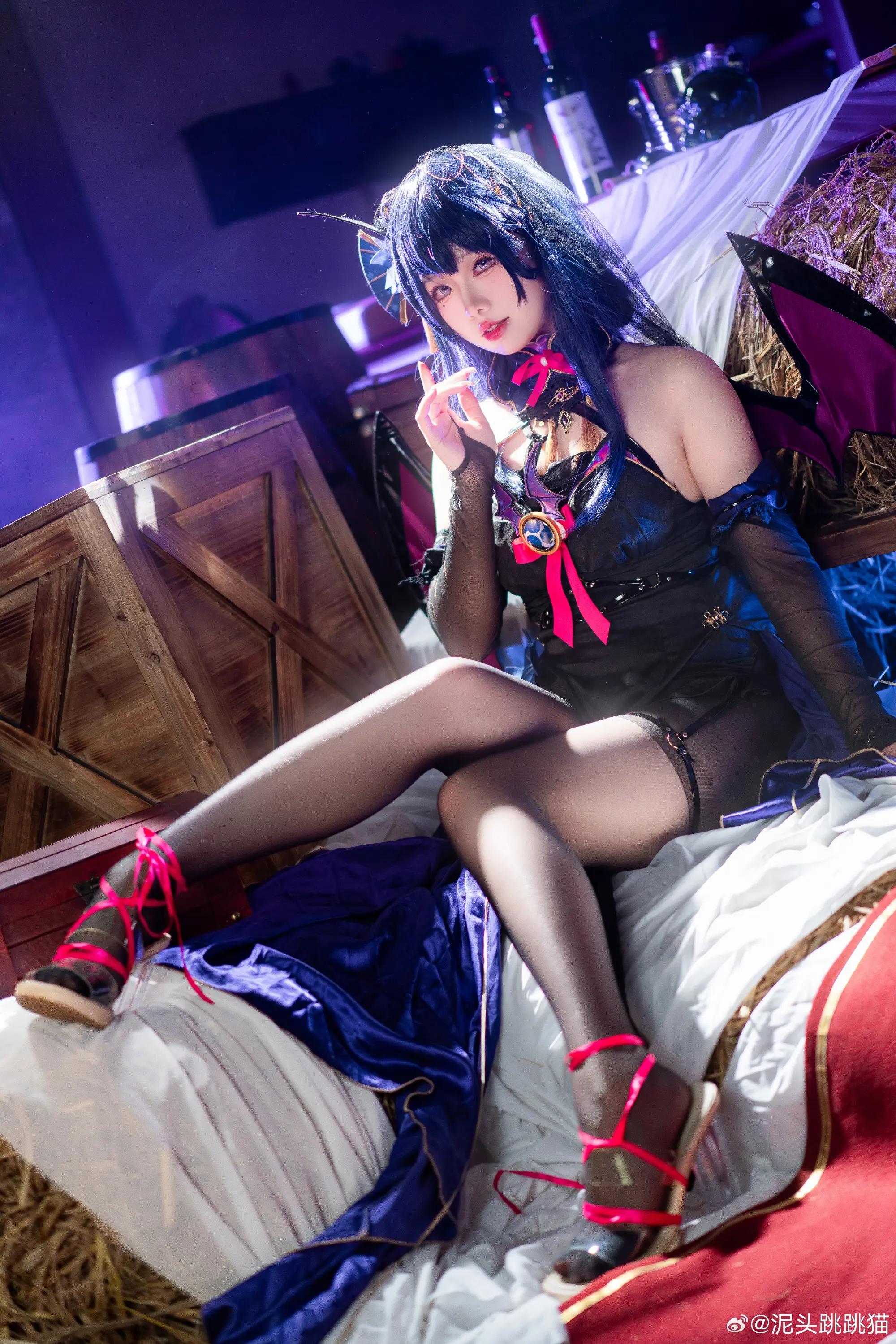 动漫Coser@泥头跳跳猫 雷神同人-公众号小姨ai