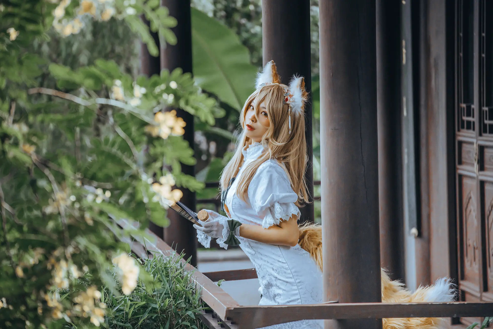 《东方Project》管狐 cosplay-公众号小姨ai