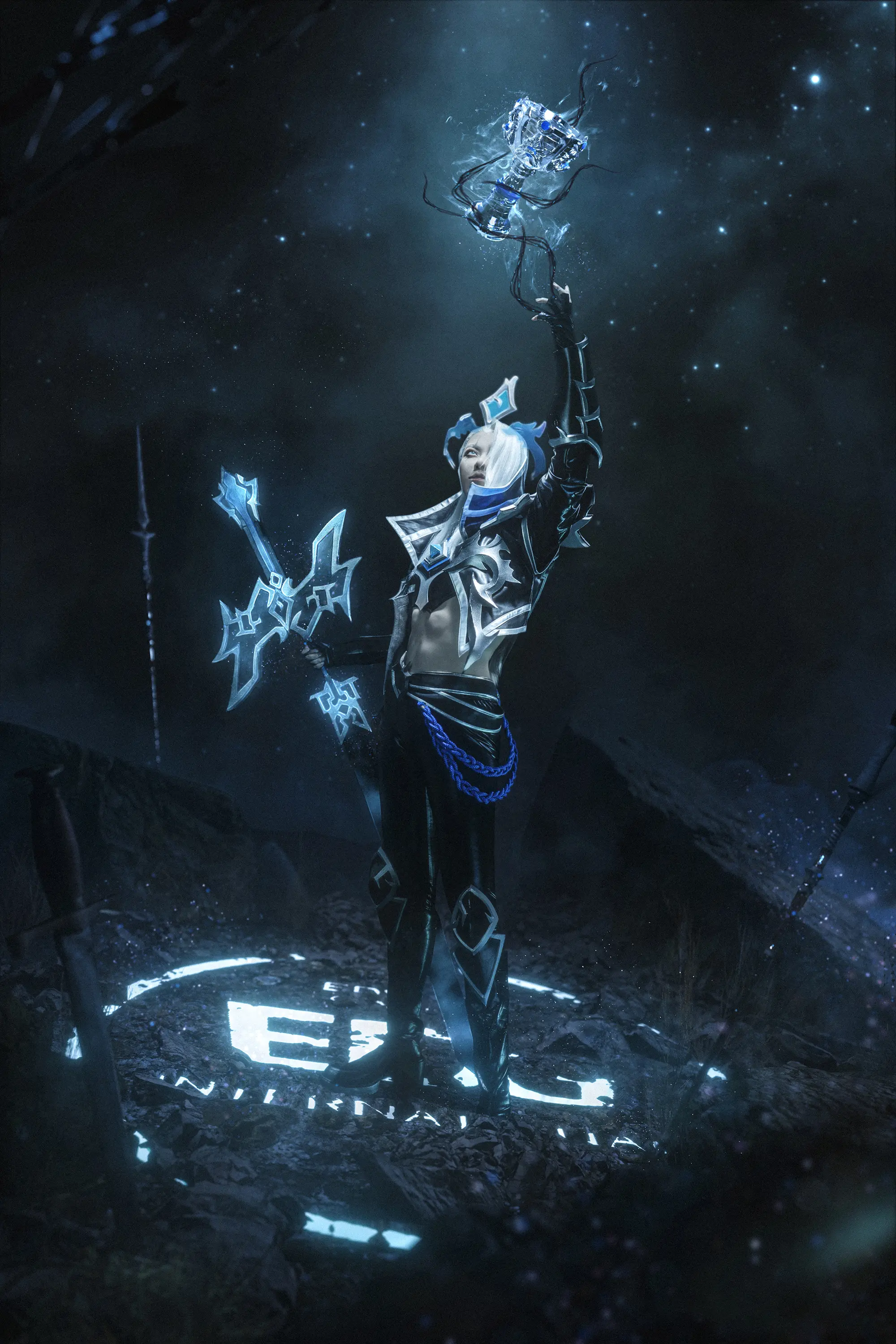 《英雄联盟》edg银龙骑士团cosplay-公众号小姨ai