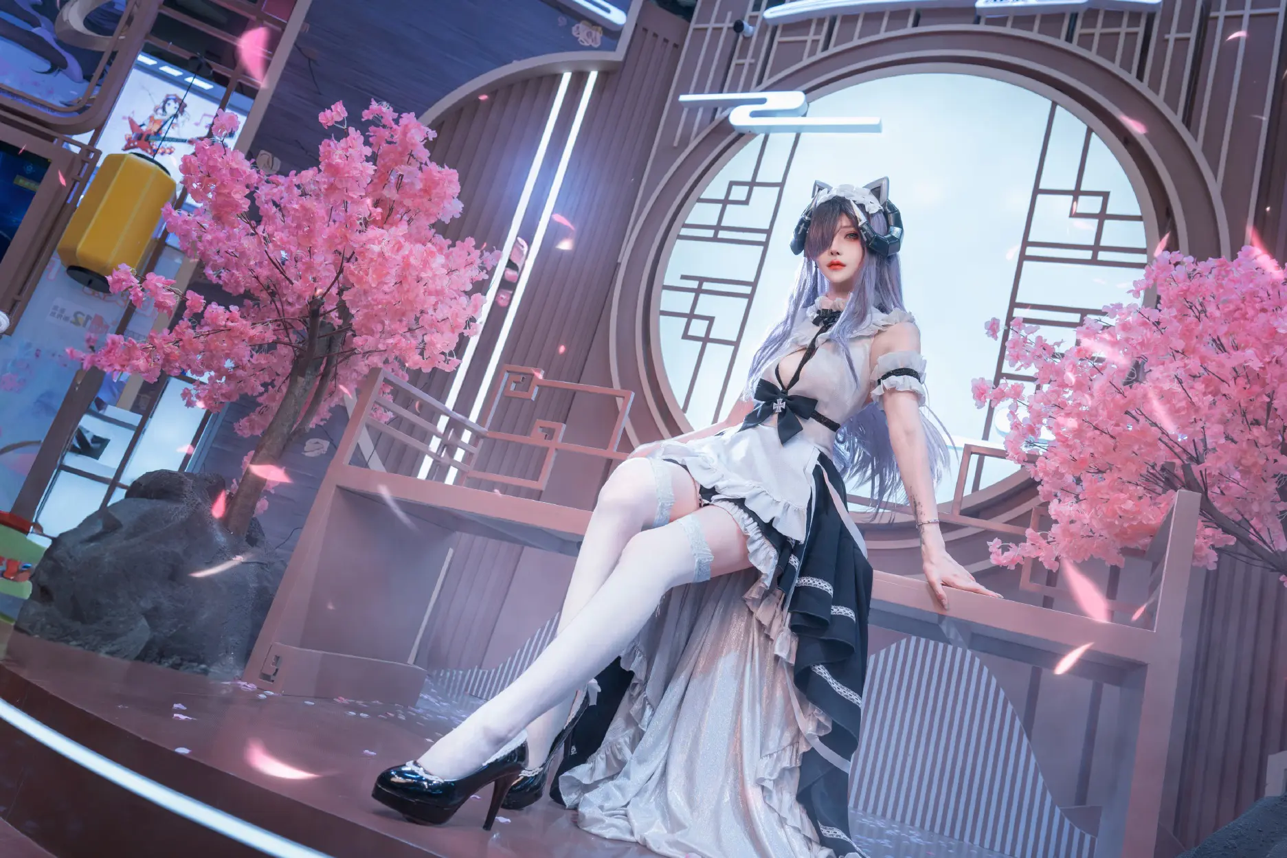 《碧蓝航线》奥古斯特cosplay-公众号小姨ai