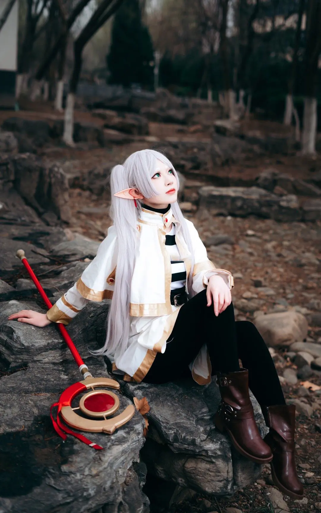 《葬送的芙莉莲》芙莉莲cosplay-公众号小姨ai
