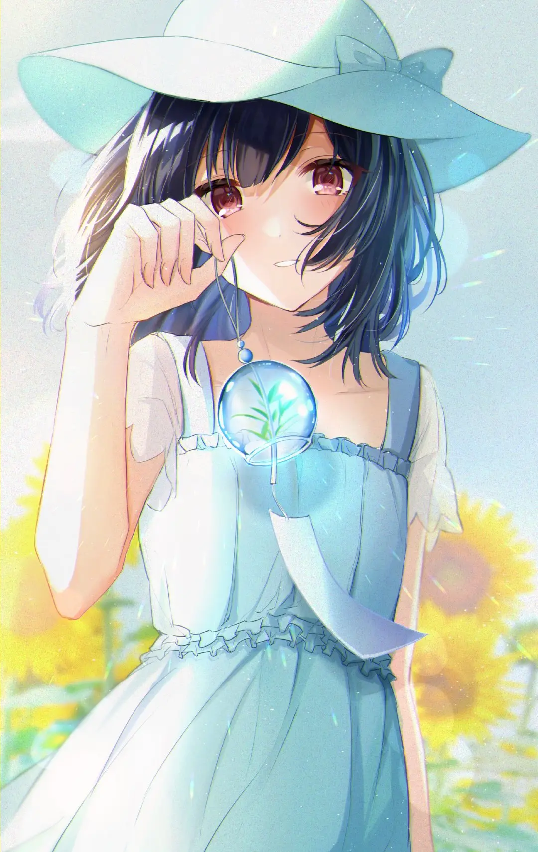 [pixiv]P站官网图集生活的压力，时常带着“吓人”的面具。-公众号小姨ai