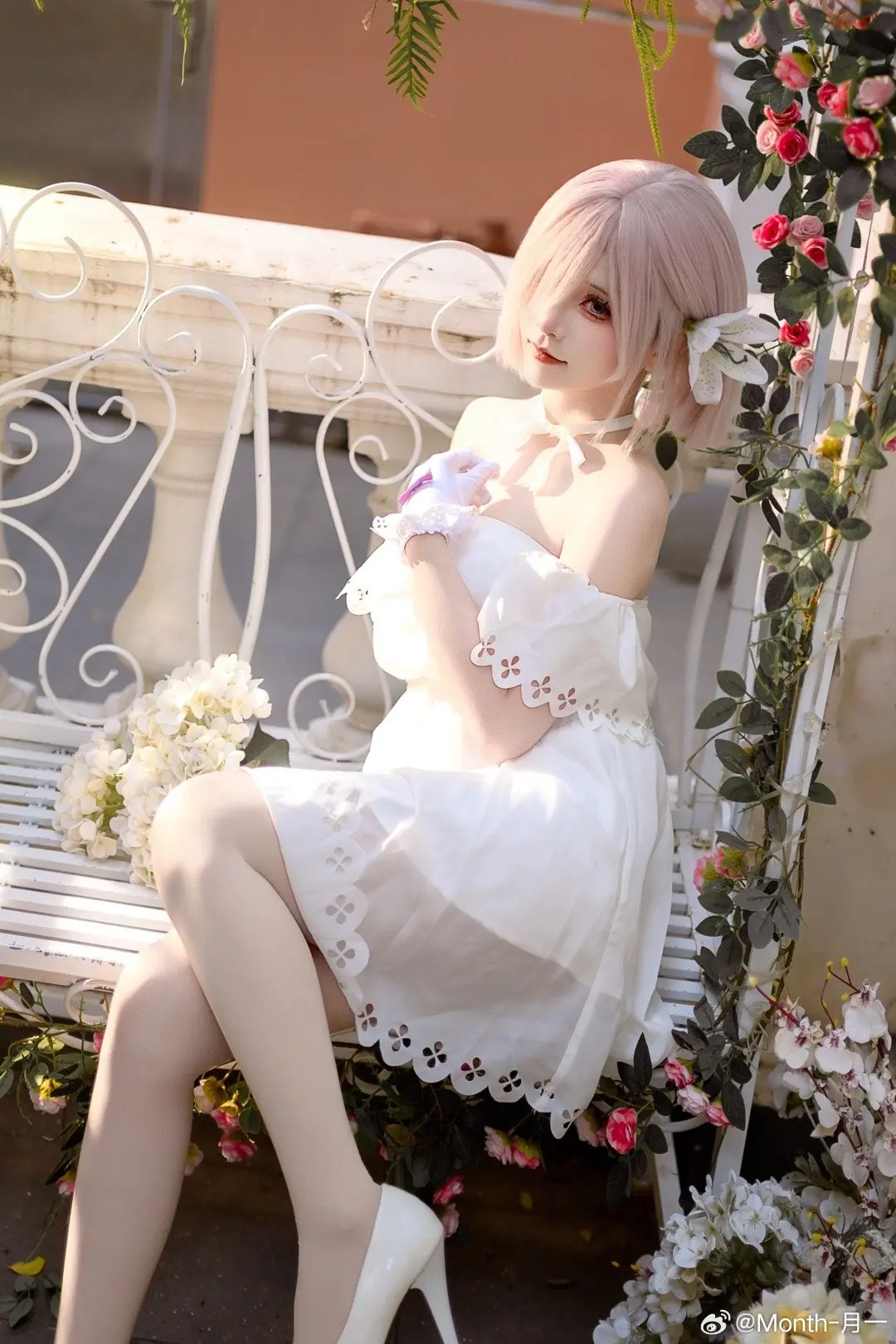 动漫Coser@Month-月一 玛修六周年礼服-公众号小姨ai