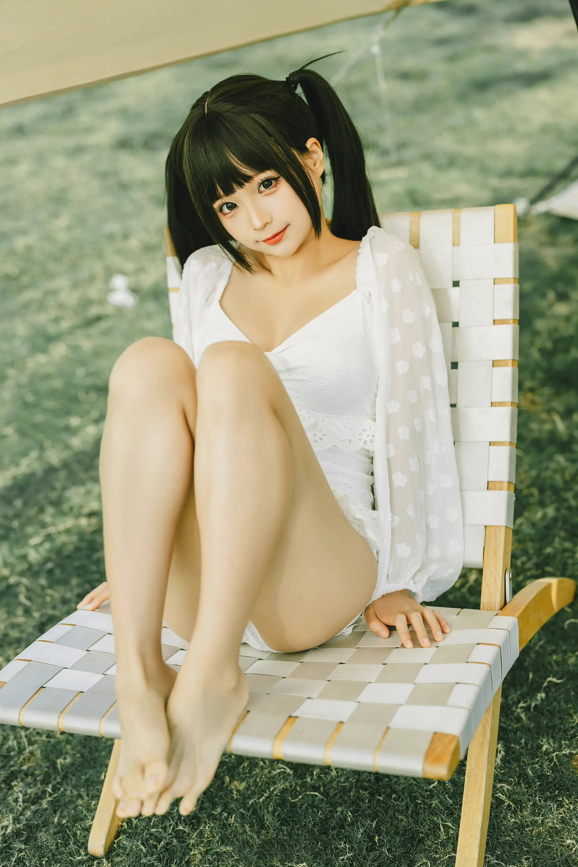 少女夏季写真-公众号小姨ai