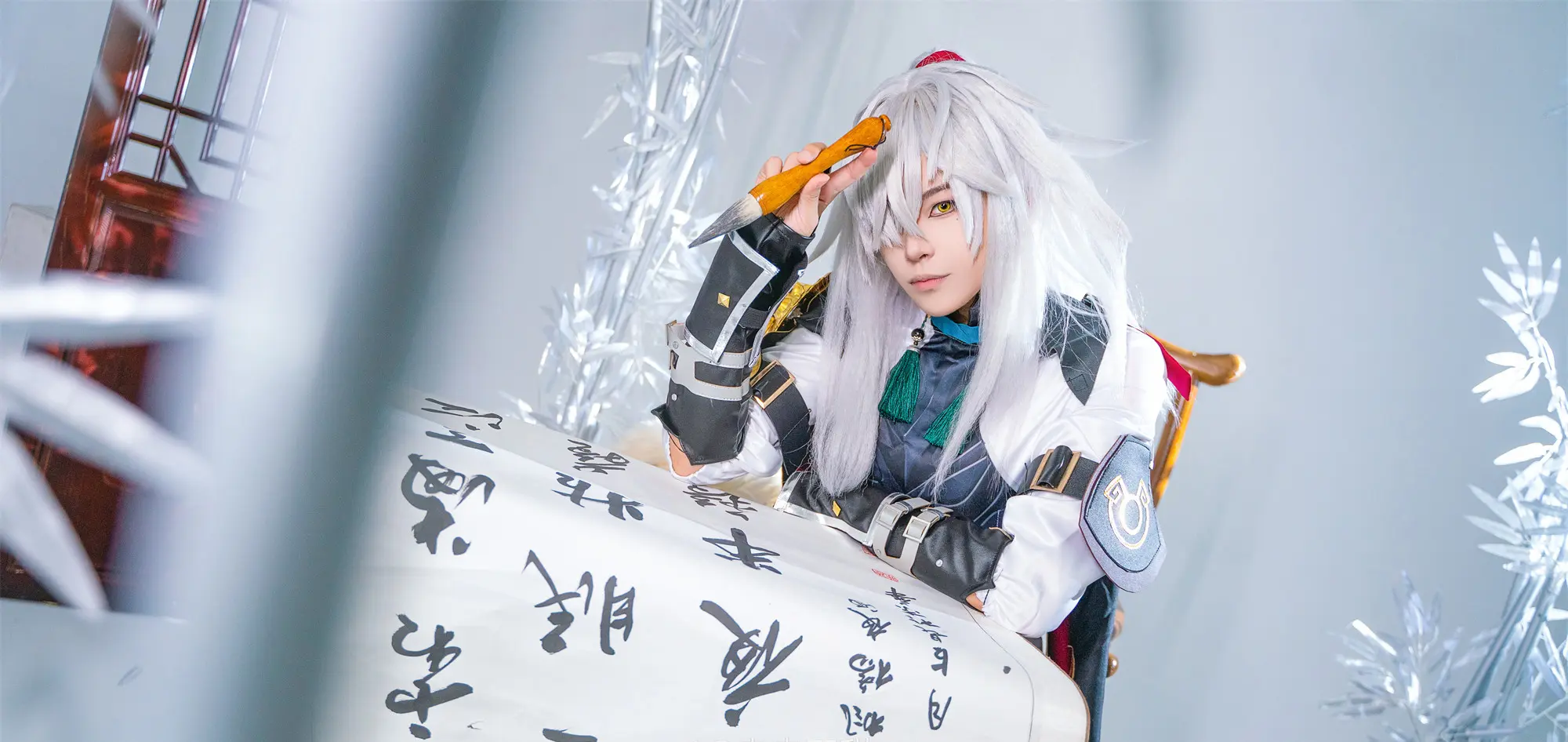 《崩坏：星穹铁道》神策将军 景元cosplay-公众号小姨ai