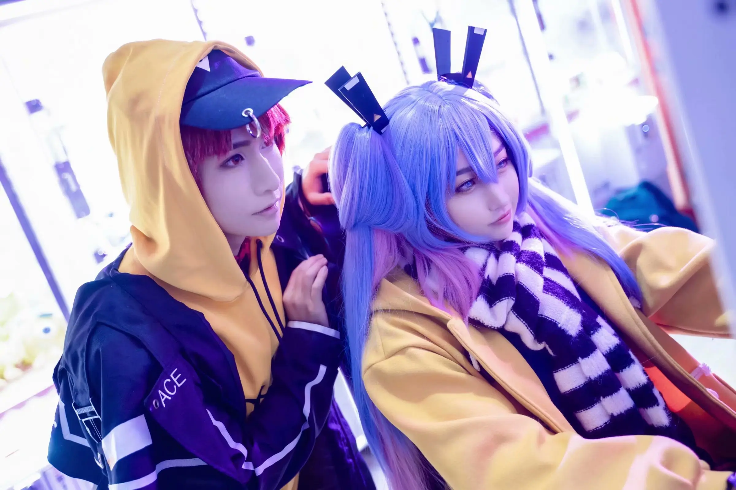 时之恋人孙尚香&刘备cosplay-公众号小姨ai