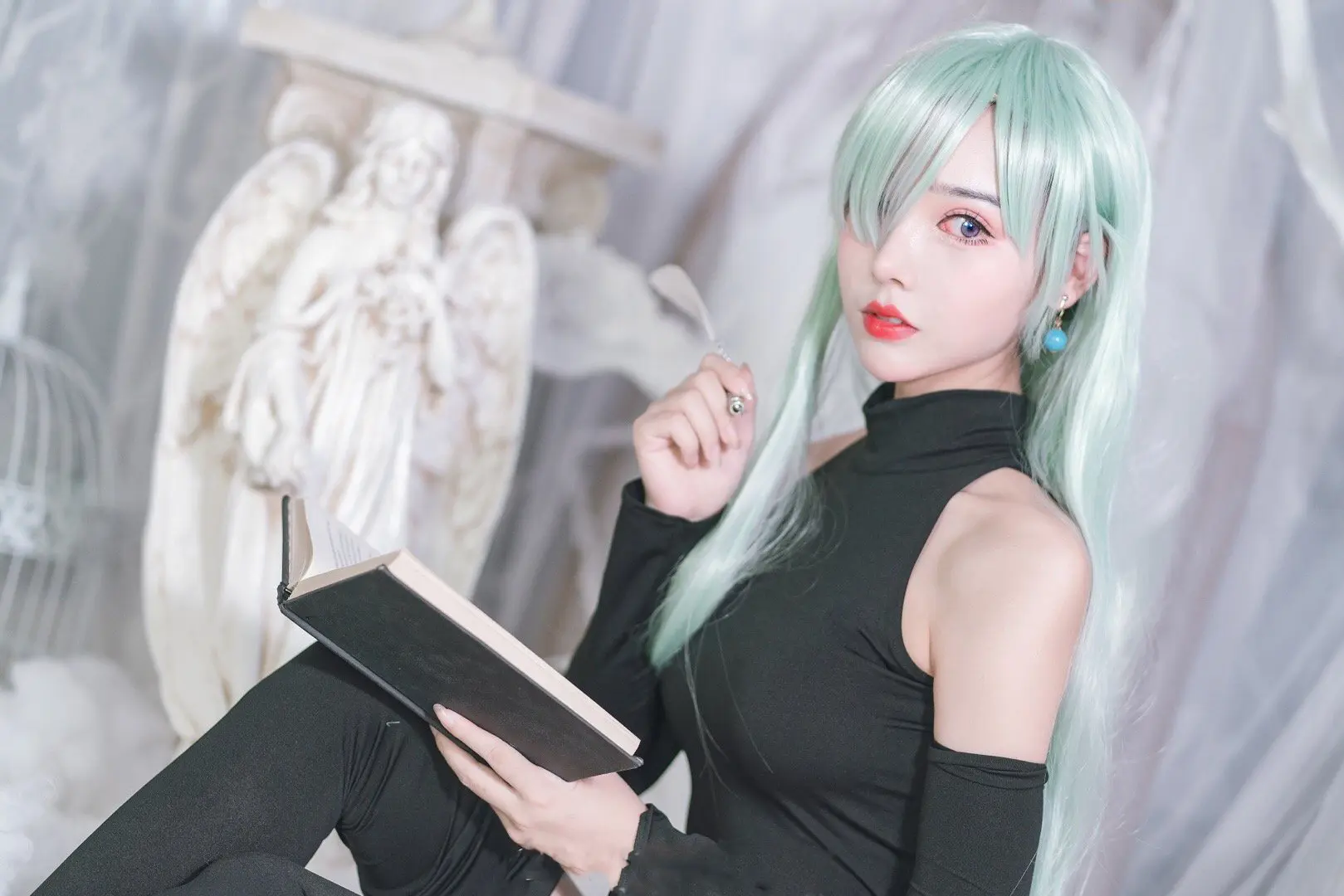 七大罪 伊丽莎白里昂妮丝cosplay-公众号小姨ai