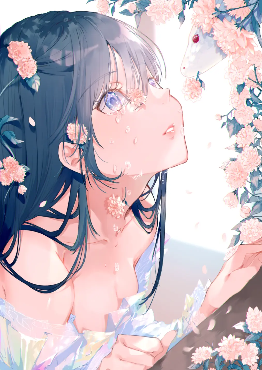 [pixiv]P站官网图集总会有适合你的人，在对的时间对的地点等着你。-公众号小姨ai