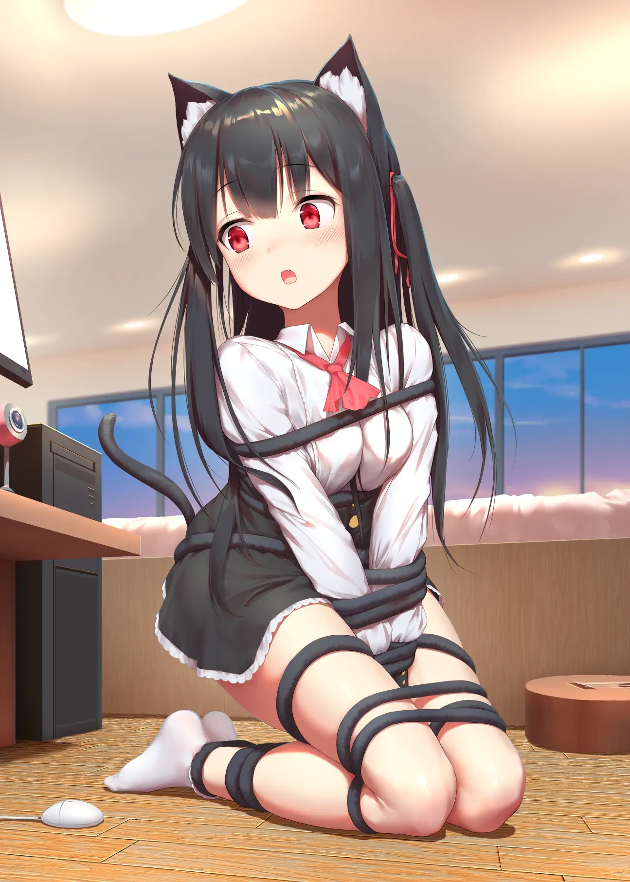 pixiv画师推荐 id 13379747 ひみつP站官网-公众号小姨ai