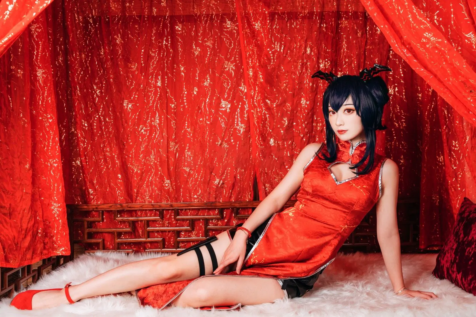 明日方舟 陈sir cosplay-公众号小姨ai