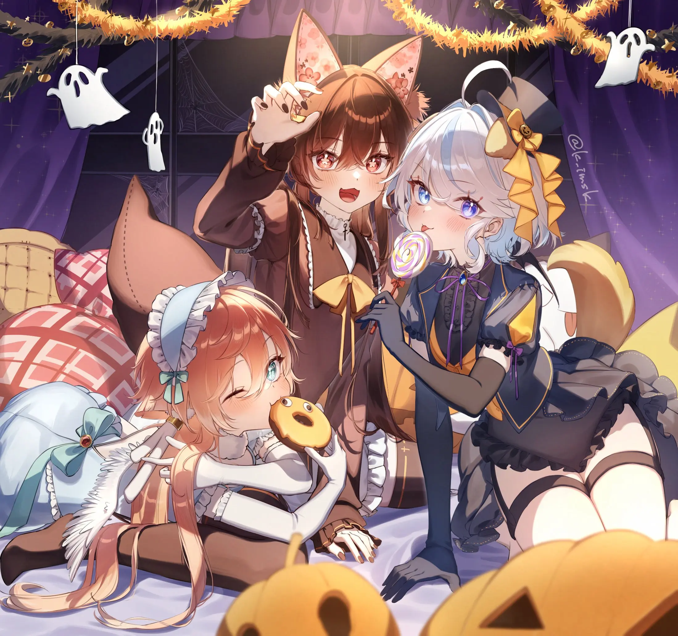 P站PIXIV 1031 万圣节日推热搜美图-公众号小姨ai