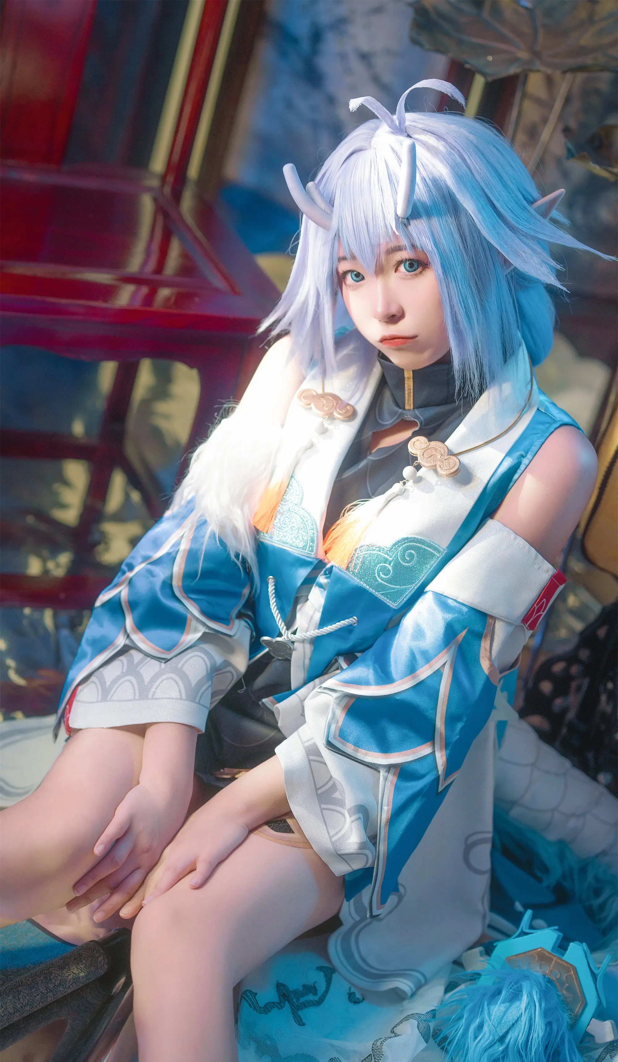 《崩坏：星穹铁道》白露cosplay-公众号小姨ai