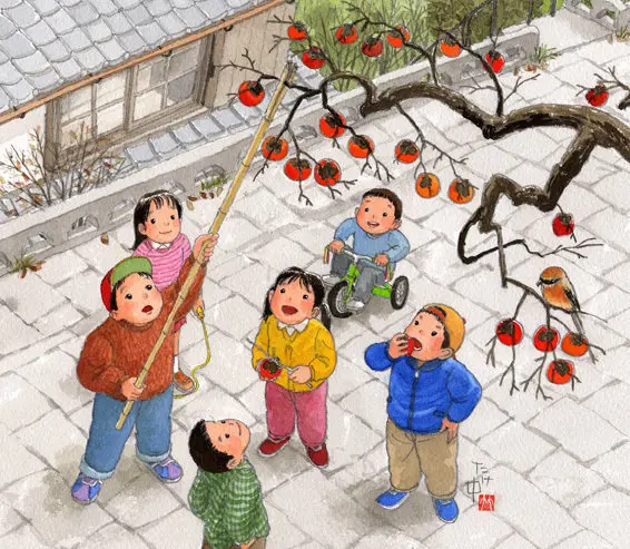 好怀念那些回不去的旧时光。 日本插画家 竹中俊裕 ​​​​