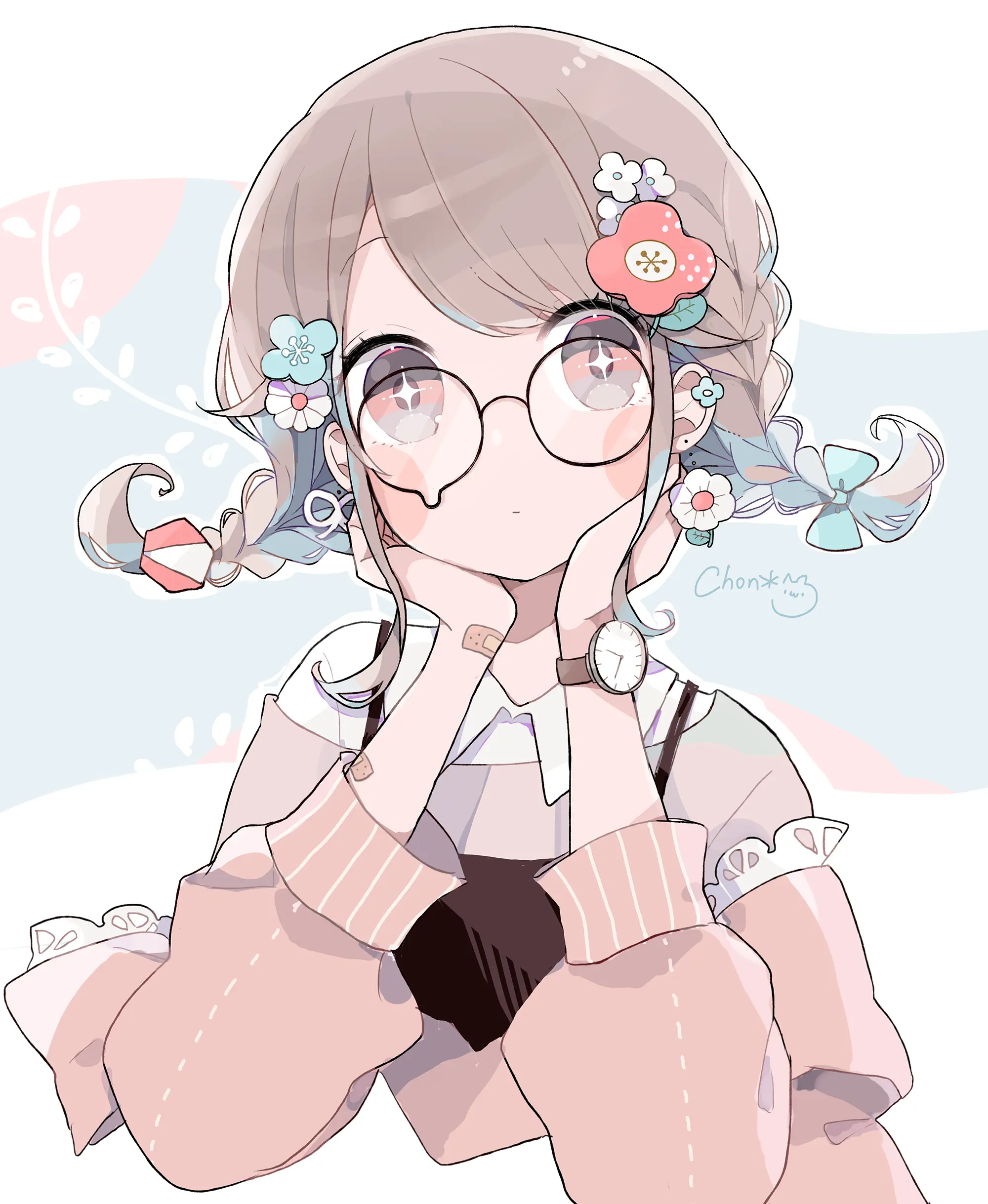 【P站画师】P站官网 PIXIV  ちょん 的插画作品-公众号小姨ai