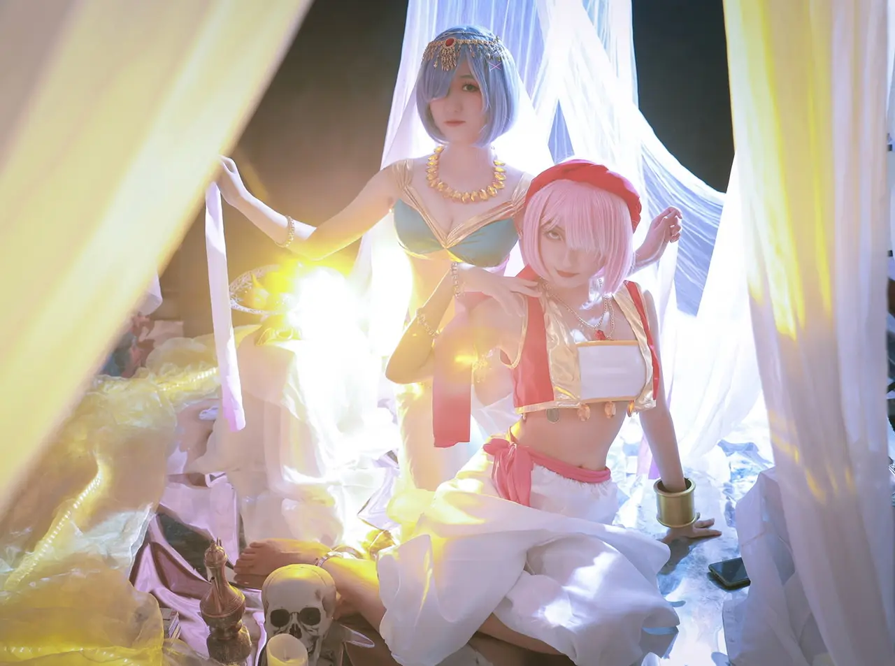拉姆蕾姆阿拉伯之夜Cosplay-公众号小姨ai