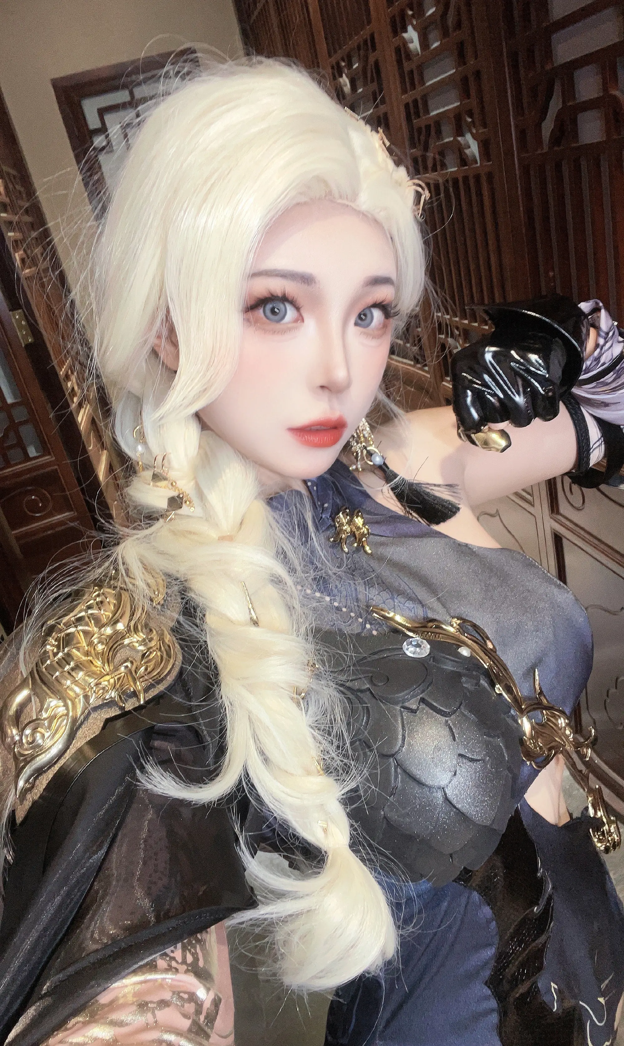 《逆水寒手游》女铁衣cosplay-公众号小姨ai