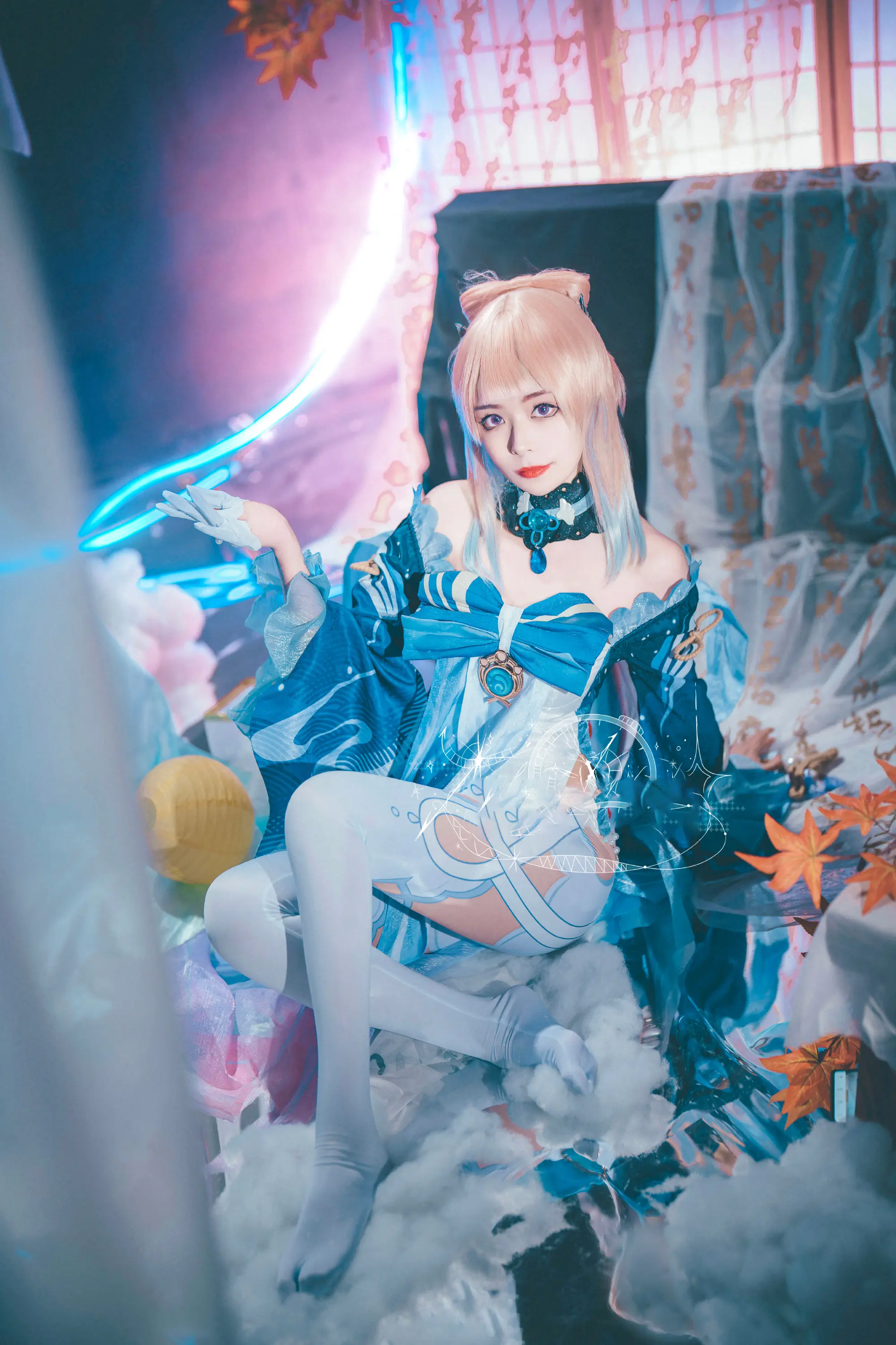 《原神》珊瑚宫心海cosplay-公众号小姨ai