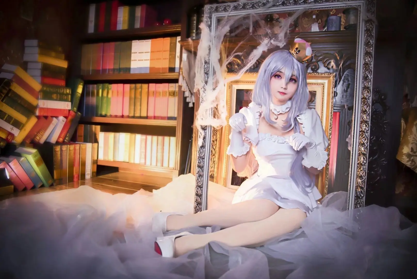#超级马里奥#幽灵姬cos正片-公众号小姨ai