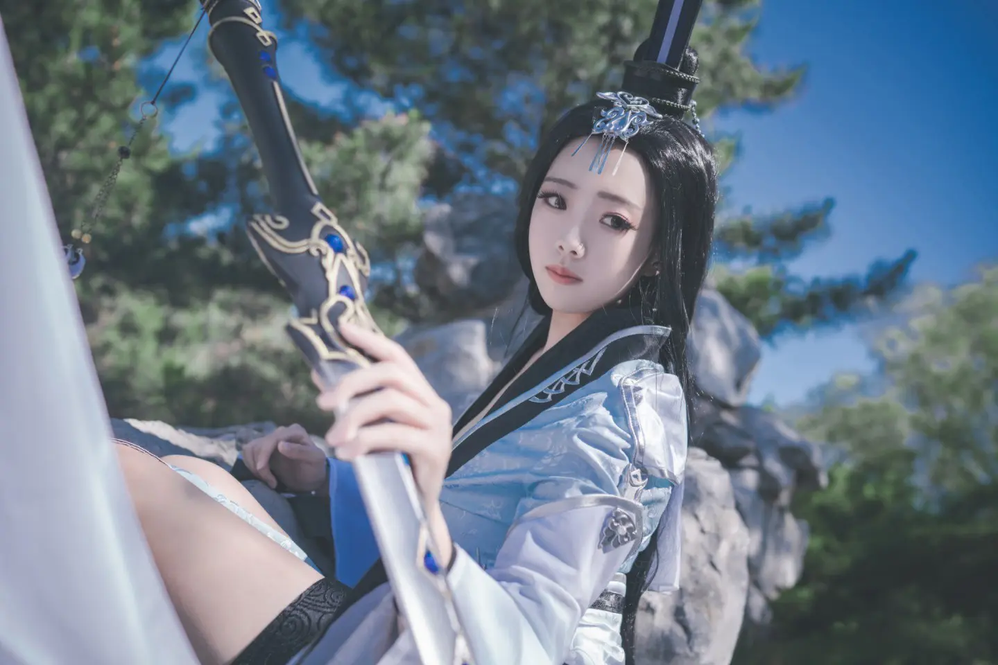 剑网三 破军道姑cosplay-公众号小姨ai