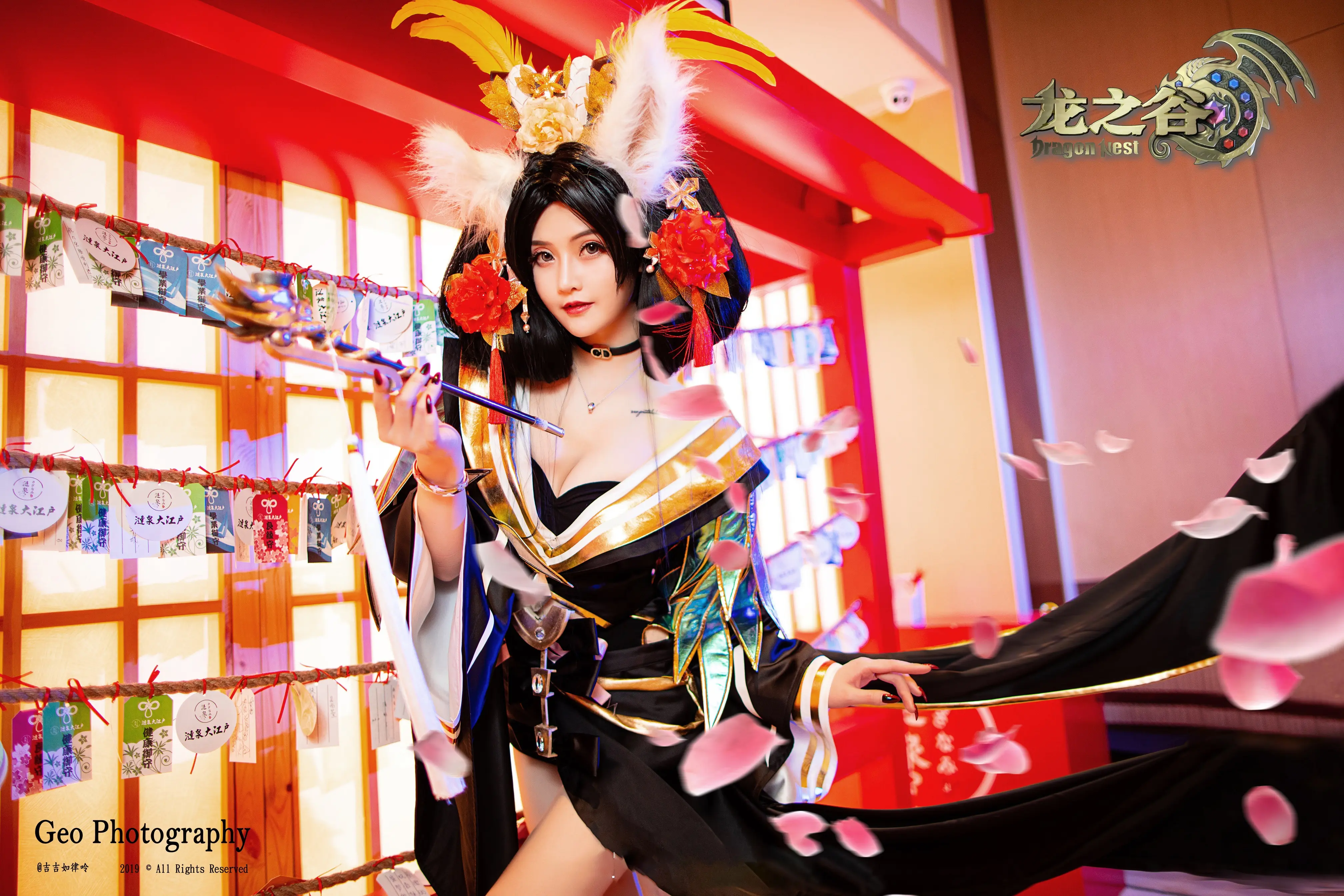 龙之谷 华兰大人cosplay-公众号小姨ai