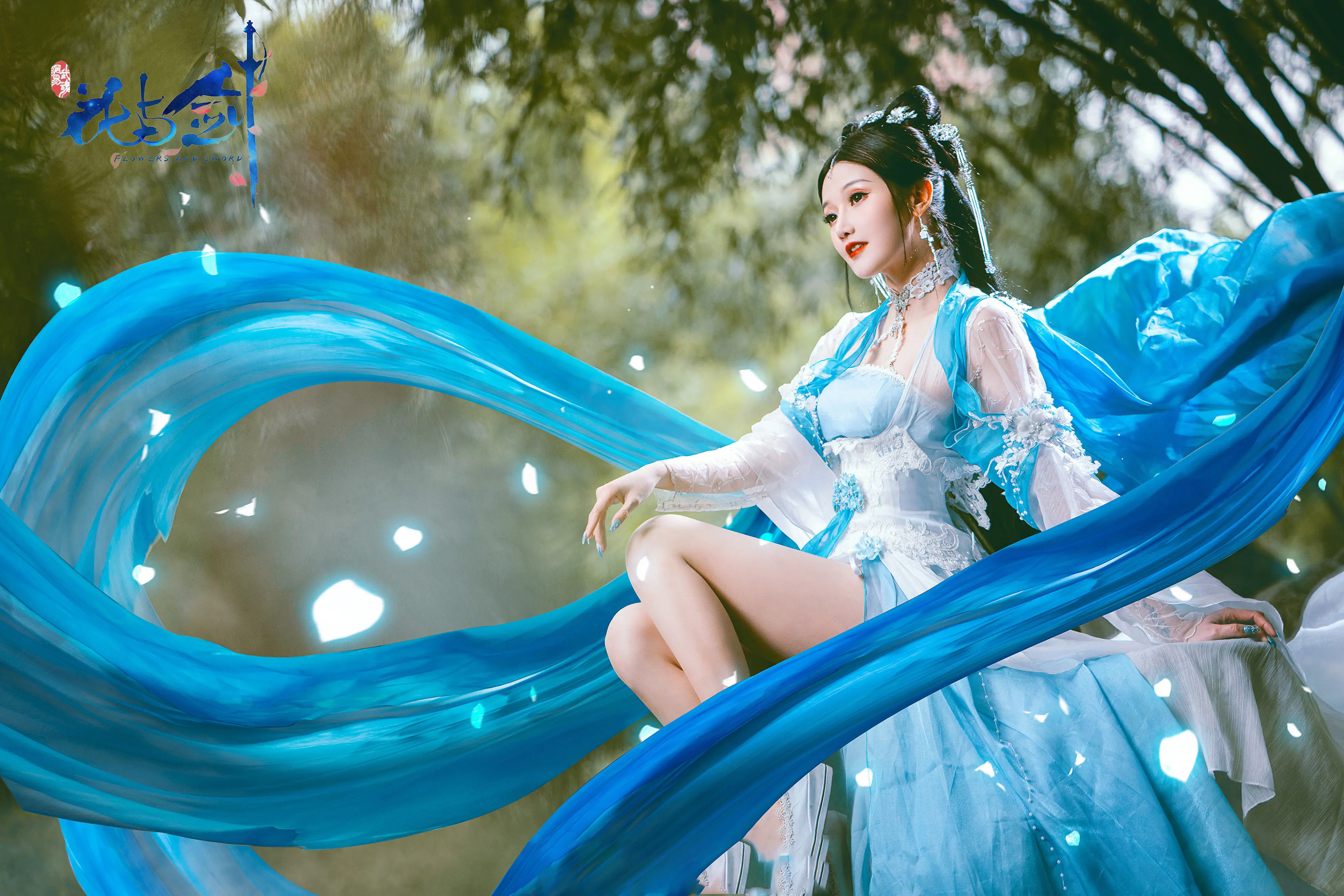 花与剑 玄冰cosplay-公众号小姨ai