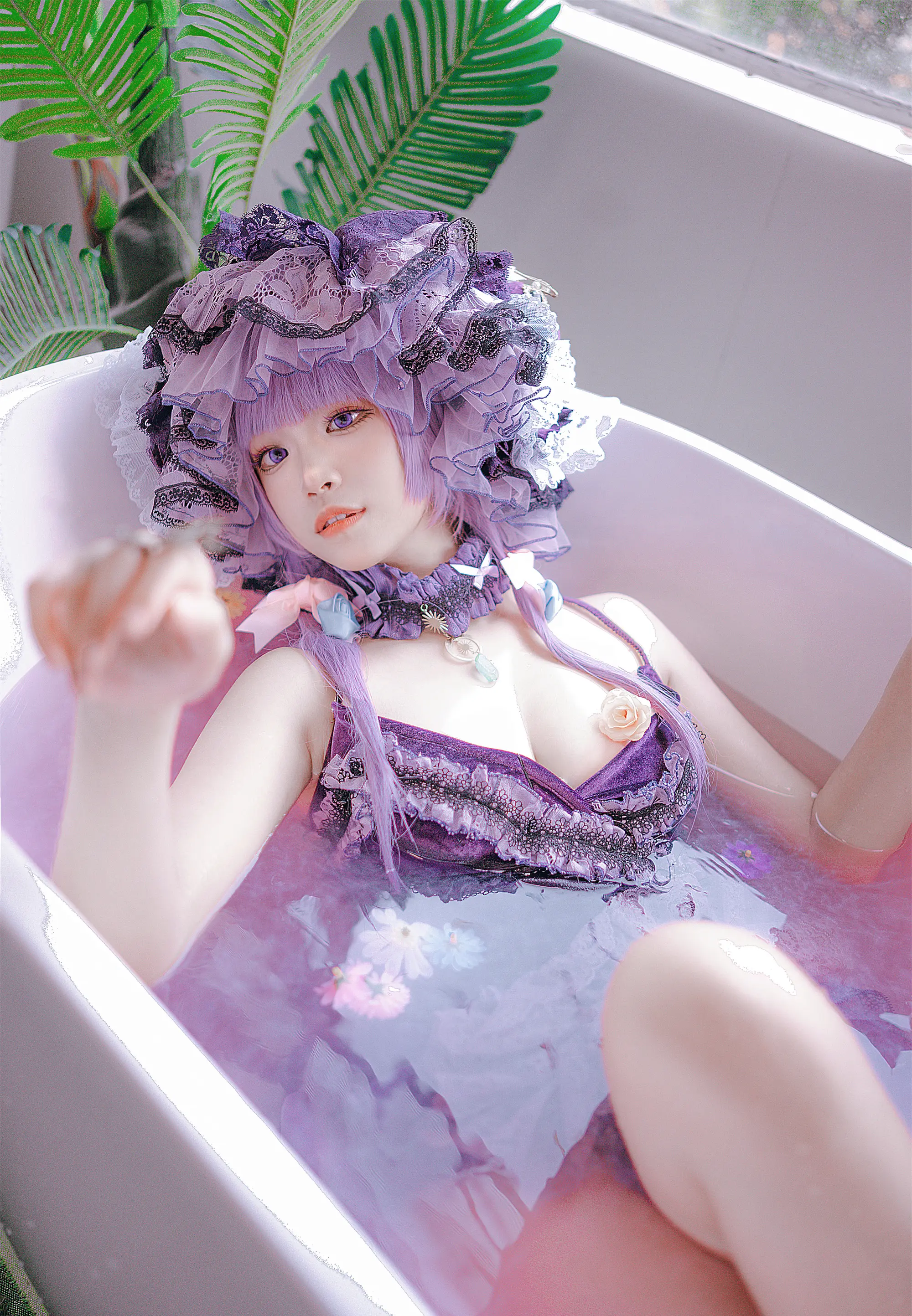 《东方Project》帕秋莉·诺蕾姬cosplay-公众号小姨ai