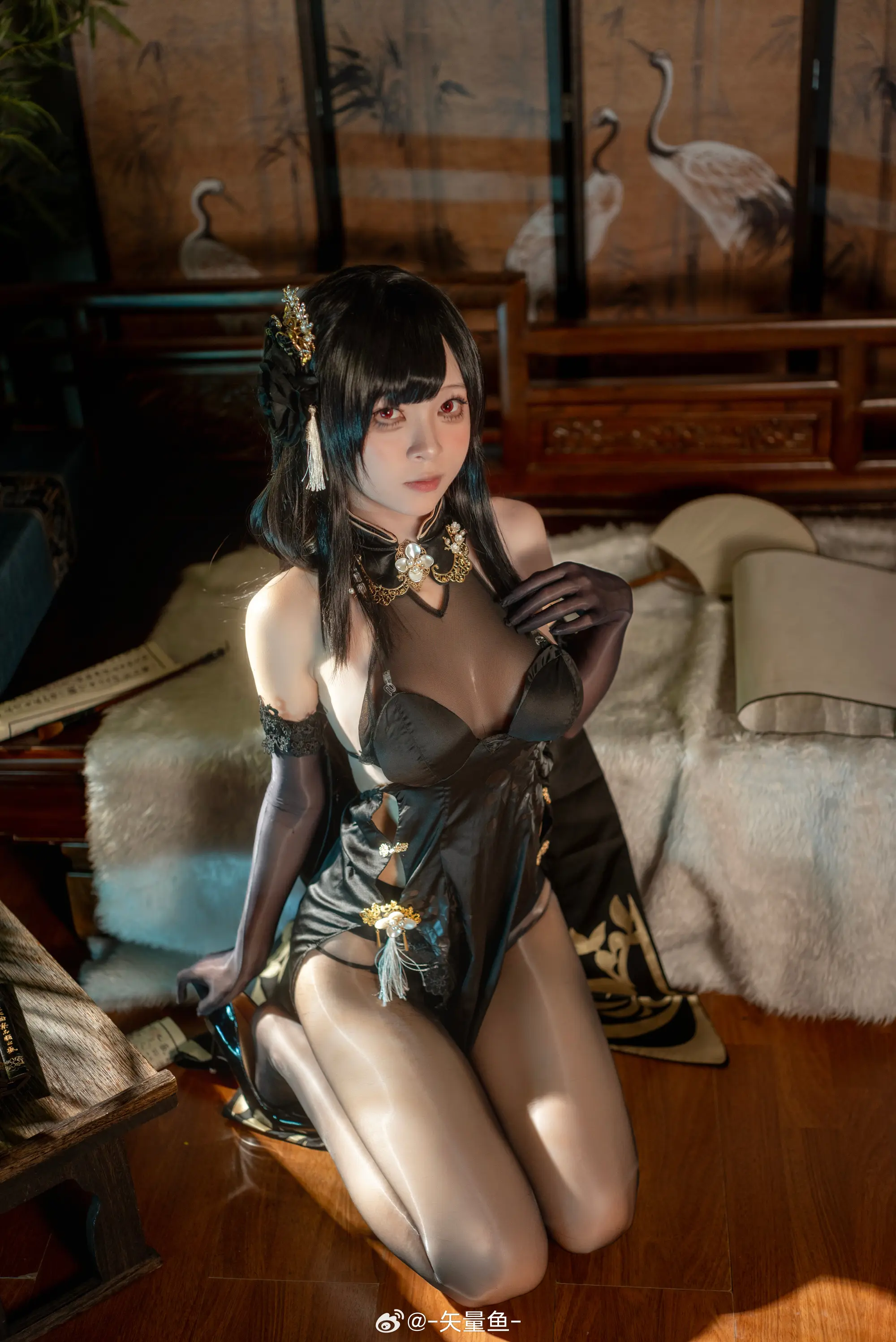 动漫Coser@-矢量鱼-镇海cos-公众号小姨ai