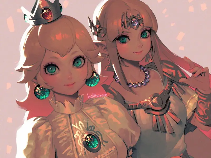 画师「bellhenge」创作的《塞尔达传说：旷野之息》同人作品。twi:bellhenge ​​​​-公众号小姨ai