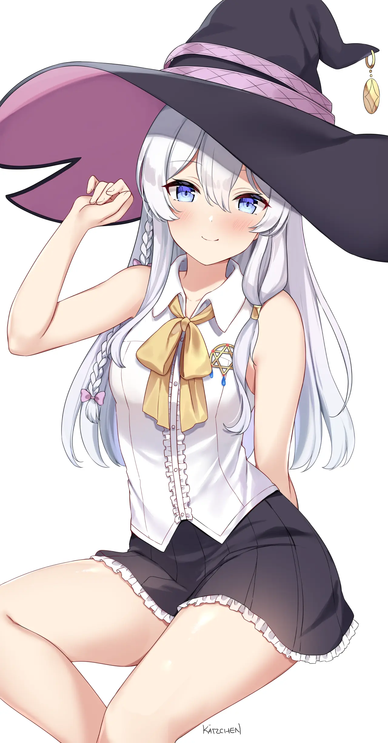 【P站画师】P站官网 PIXIV Kätzchen的插画作品-公众号小姨ai