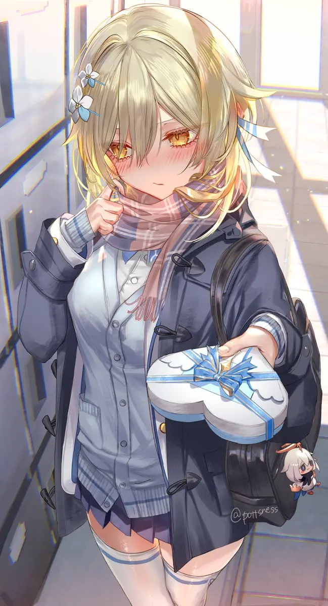 P站PIXIV 214日推热搜美图-情人节特辑-公众号小姨ai