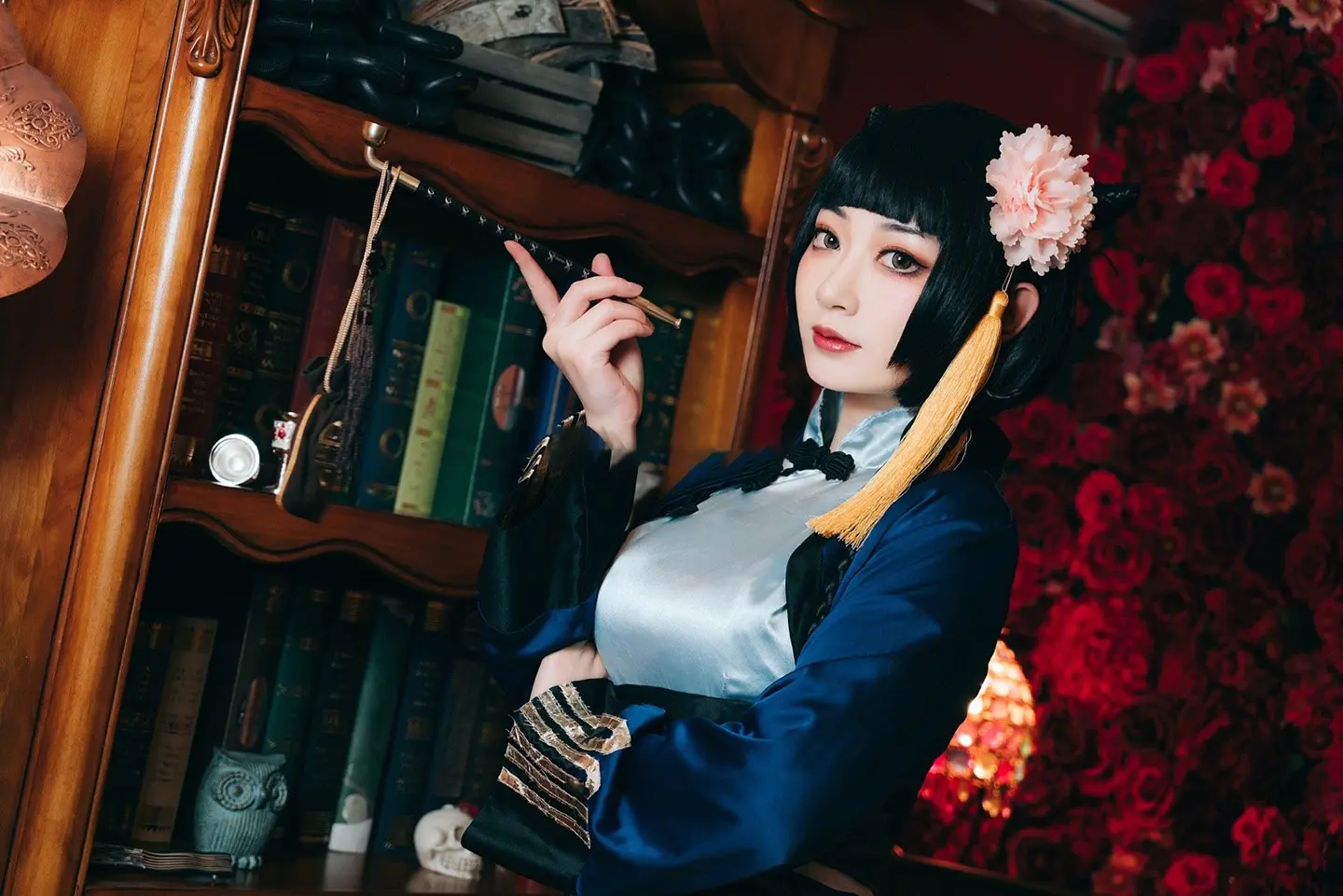 《黑执事》蓝猫cosplay-公众号小姨ai