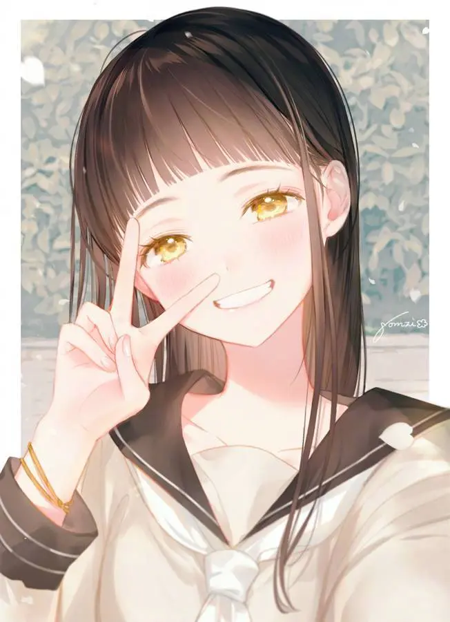 Artist:gomzi Twi:gcmzi #唯美少女头像# ​​​​