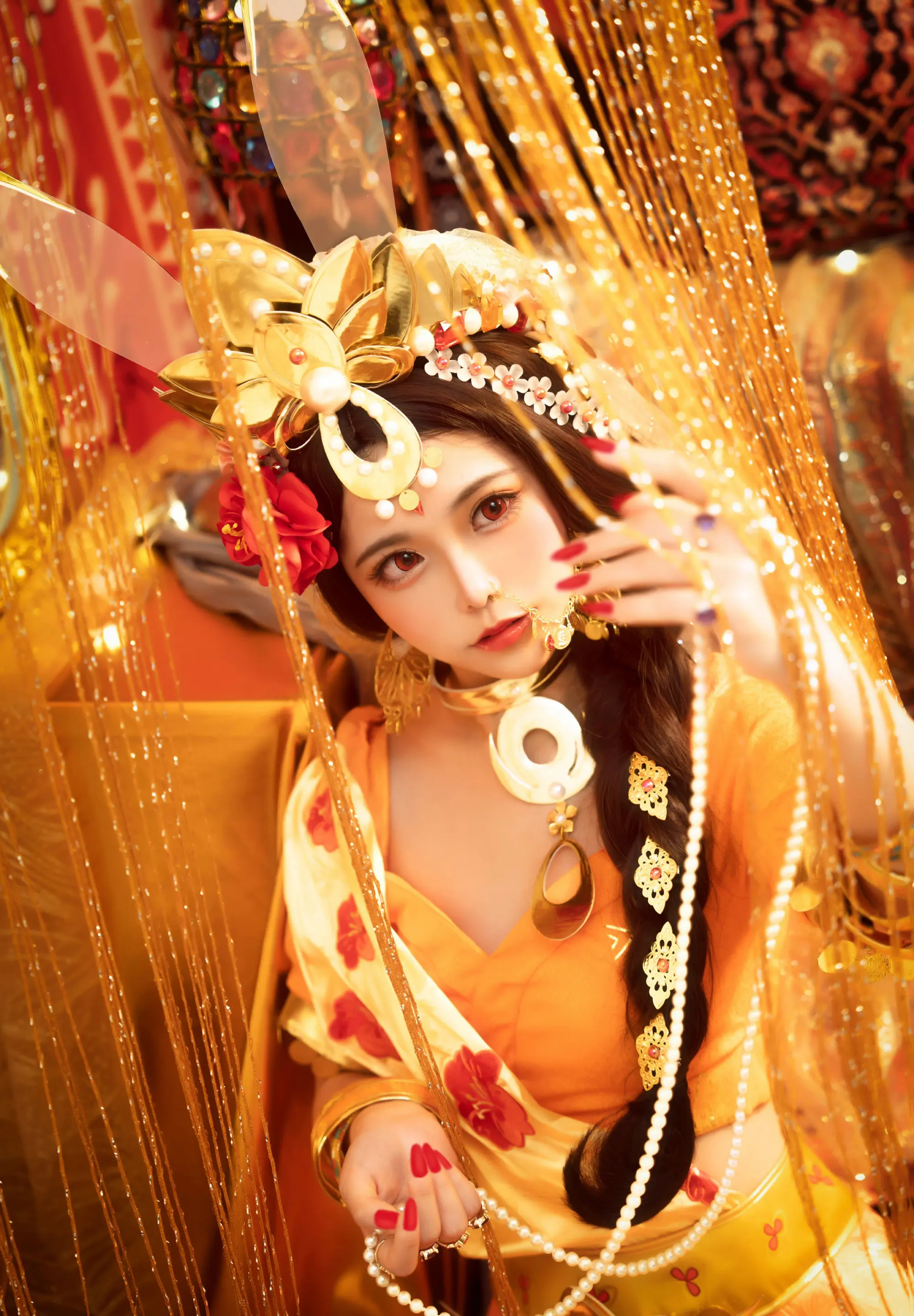 《王者荣耀》公孙离 玉兔公主cosplay-公众号小姨ai